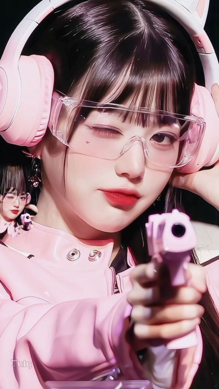 A moment captured by Jang Wonyoung (IVE)'s fan