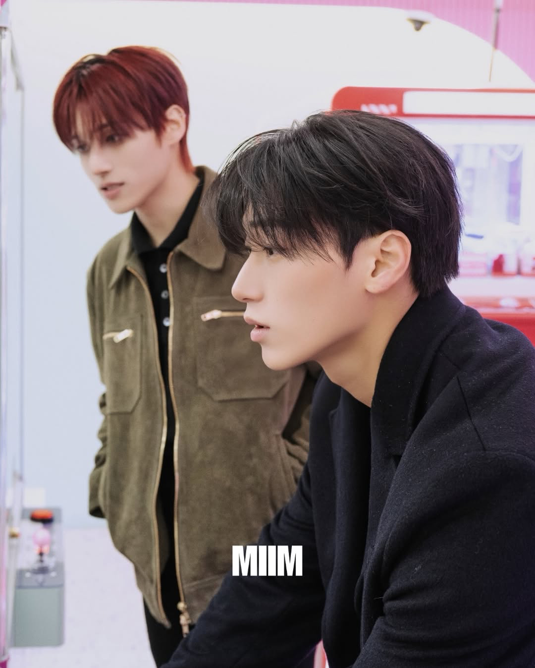 A moment captured by San (ATEEZ)'s fan