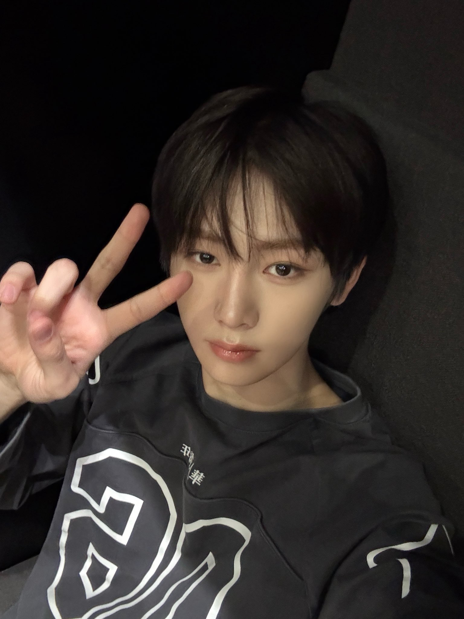 Recent activity shot of Zhou Anxin (ALPHA DRIVE ONE)