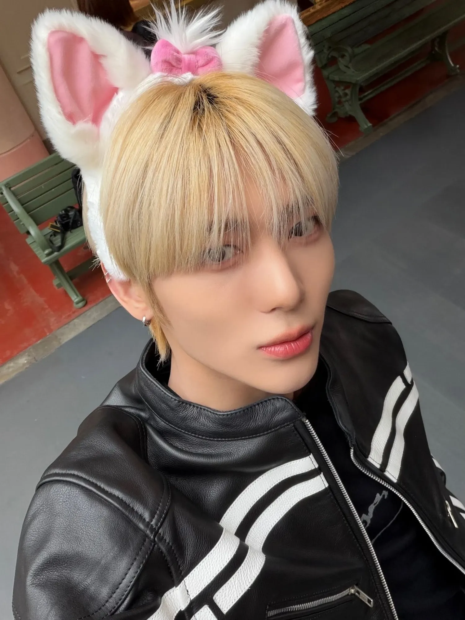 Recent activity shot of Siyun (NOWZ)