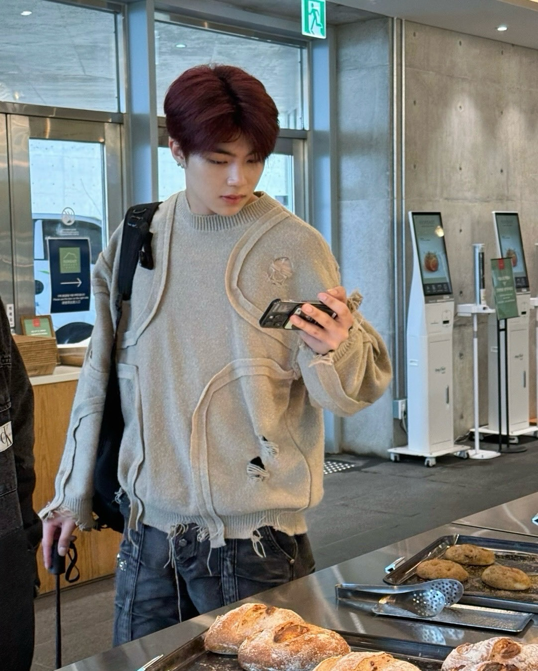 Momen yang diabadikan oleh penggemar Park Gunwook (ZEROBASEONE)