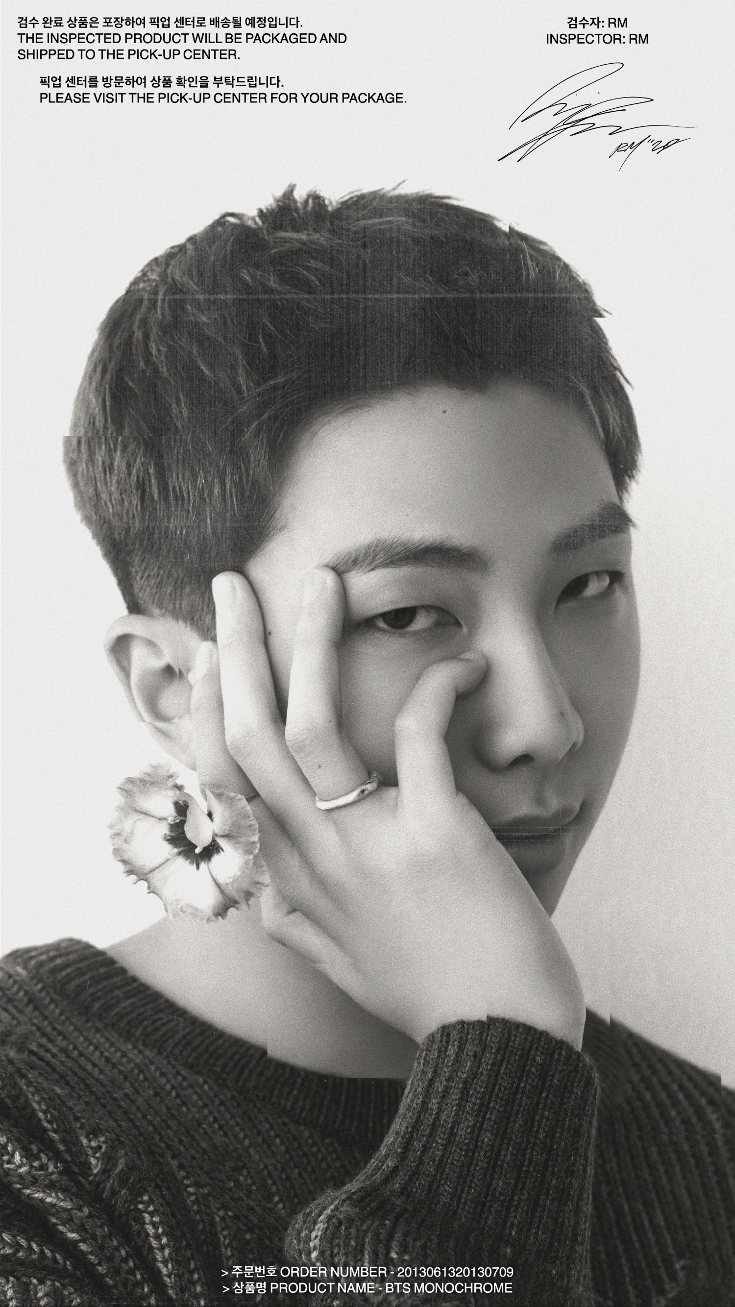 A moment captured by RM (BTS)'s fan