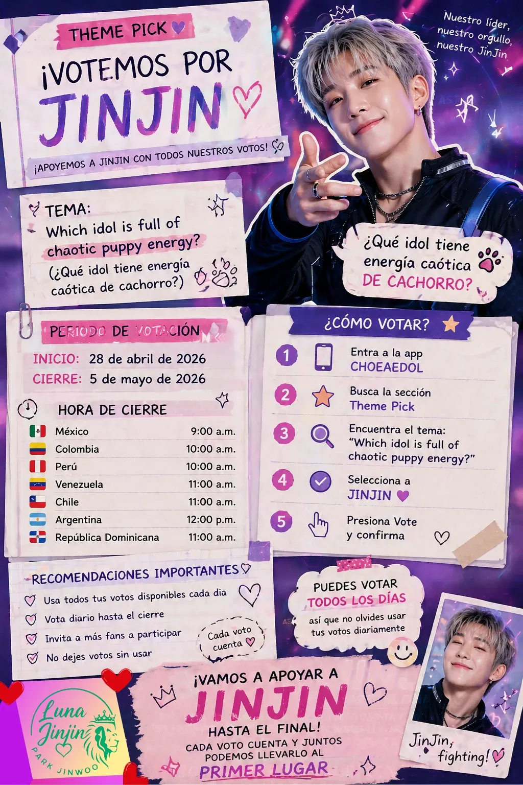 Latest photo of Jinjin (ASTRO)