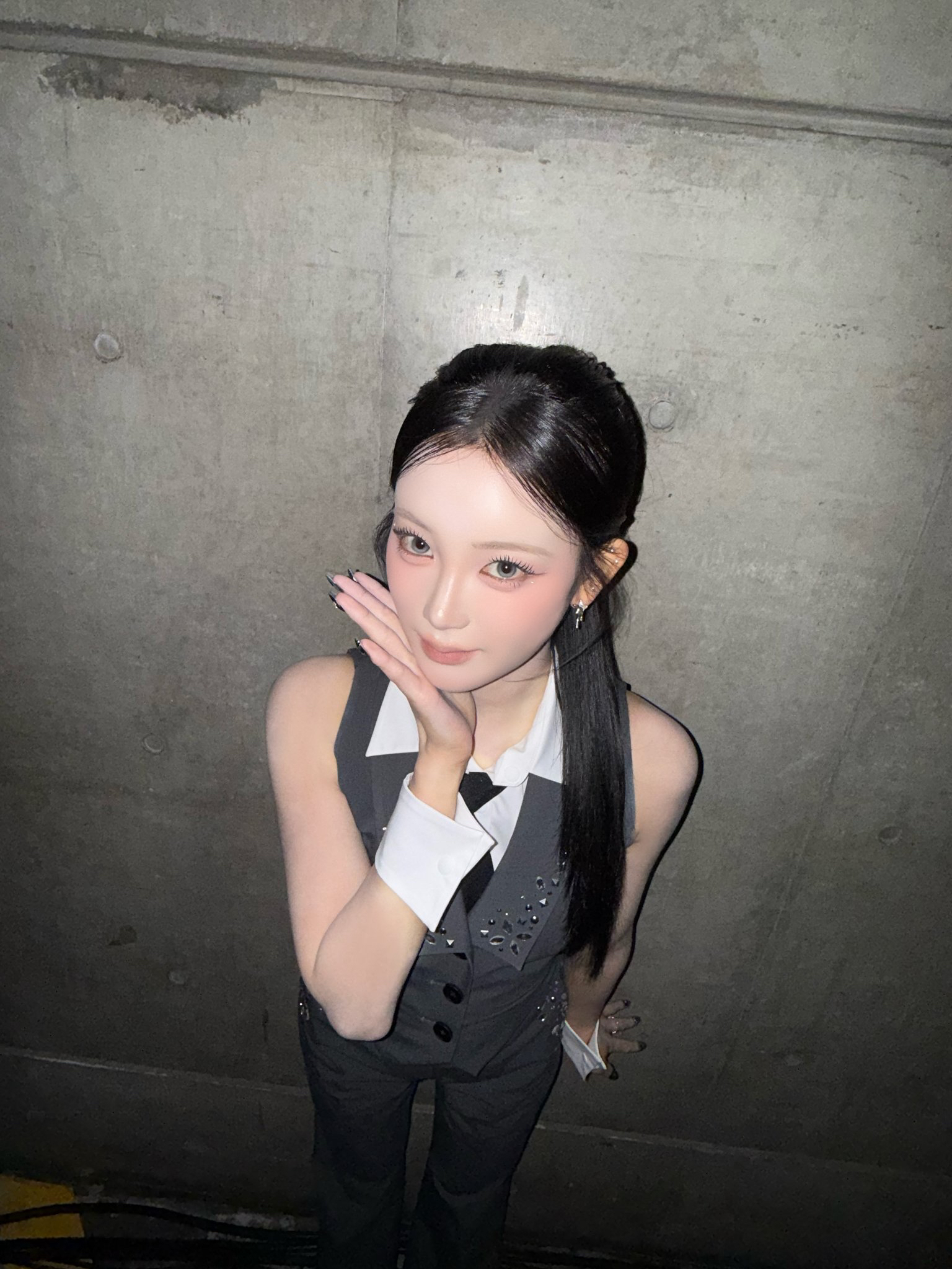 A moment captured by Sakurai Miu (ME:I)'s fan