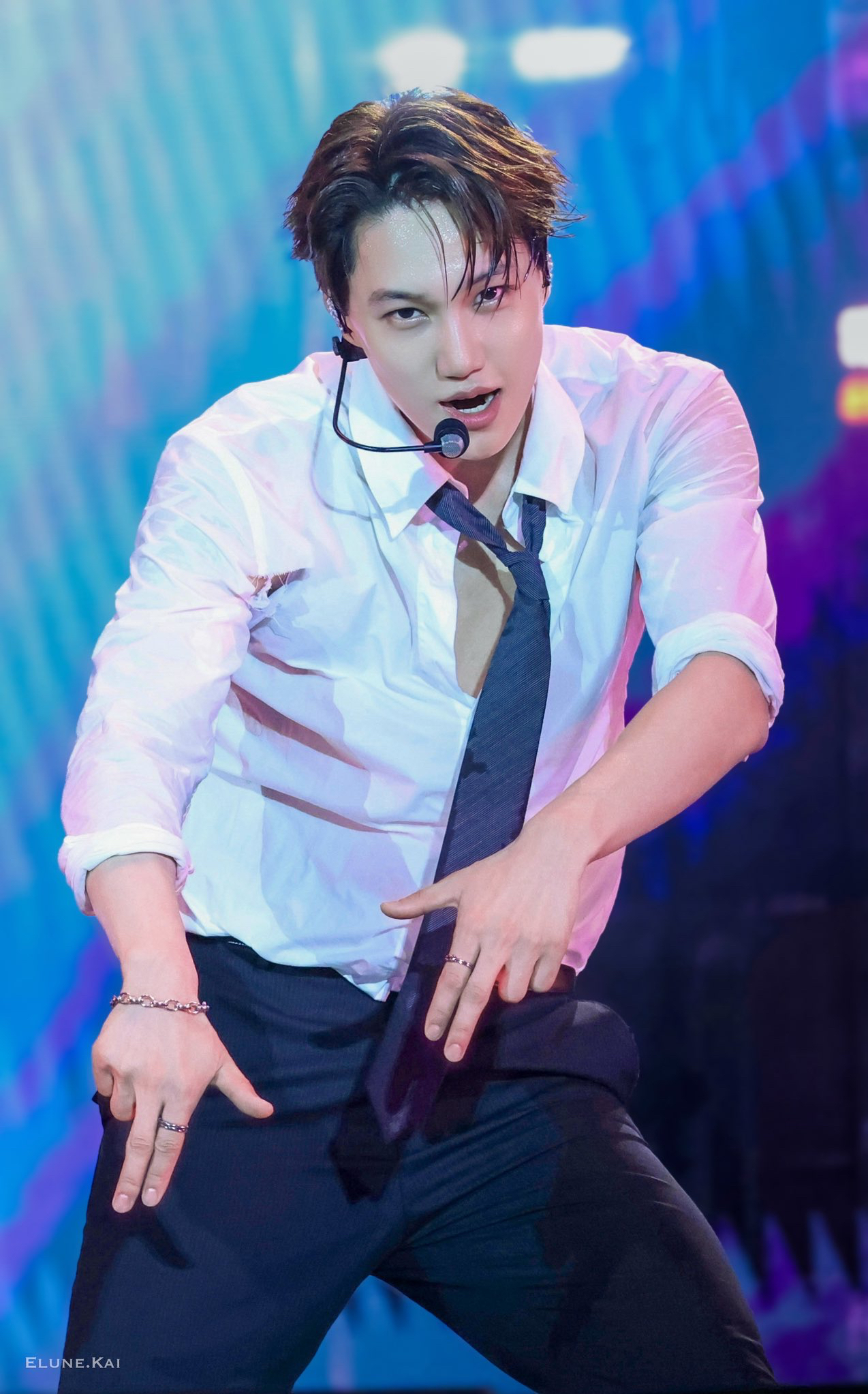 Potret di balik layar Kai (EXO)