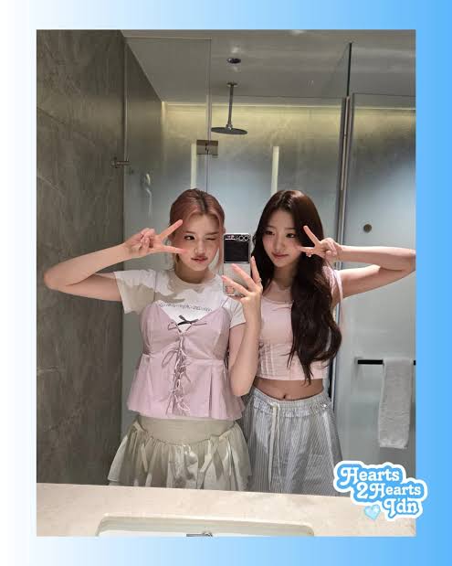 Momen yang diabadikan oleh penggemar Stella (Hearts2Hearts)