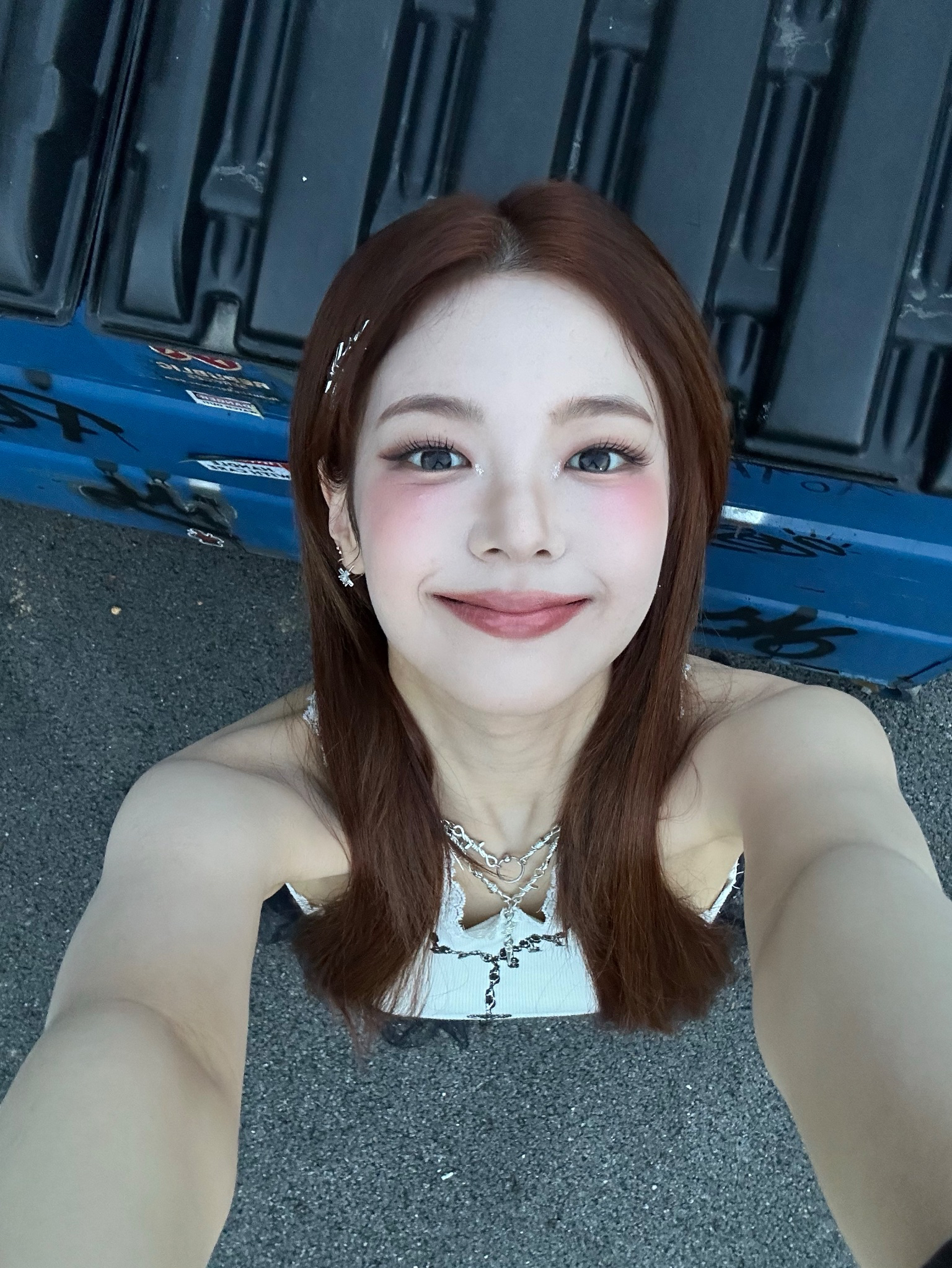 A moment captured by Lia (ITZY)'s fan