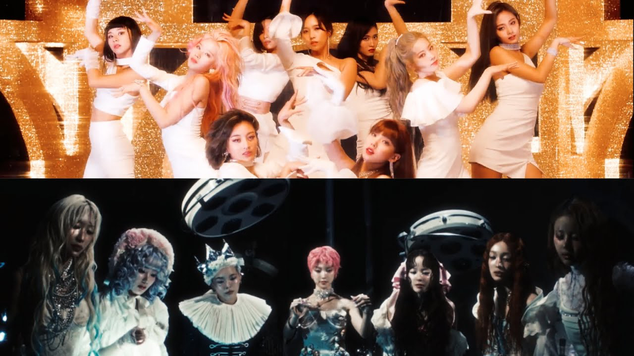 Recent activity shot of TWICE