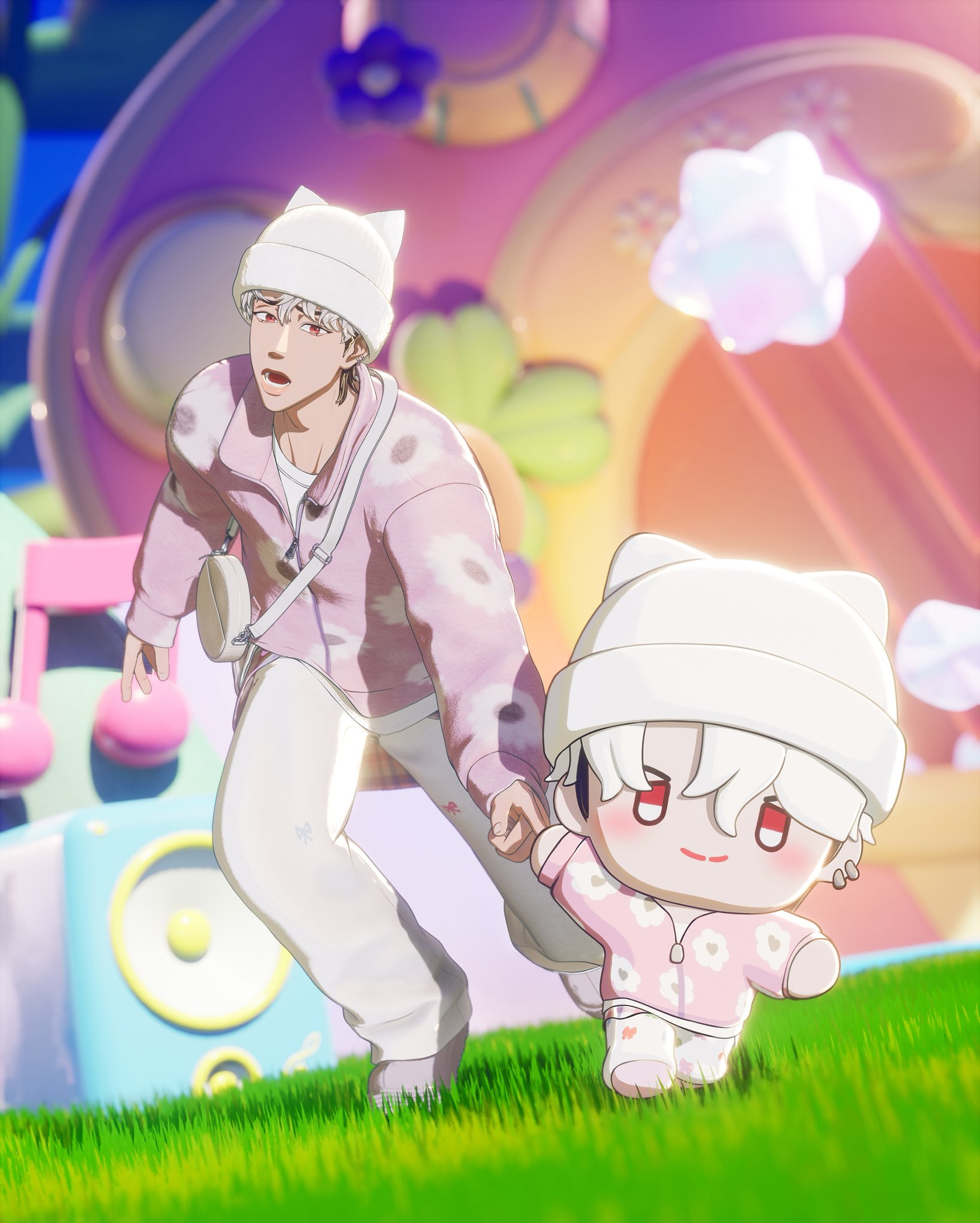 Recent activity shot of Eunho (PLAVE)