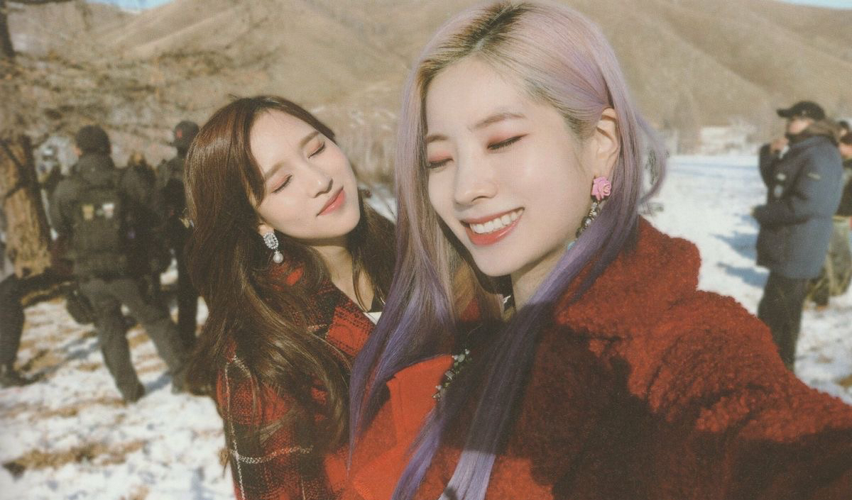 Mina (TWICE)的幕後花絮