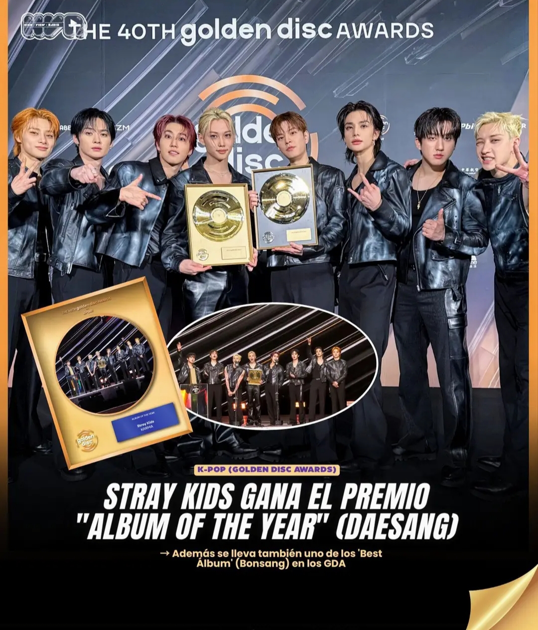 A moment captured by Felix (Stray Kids)'s fan