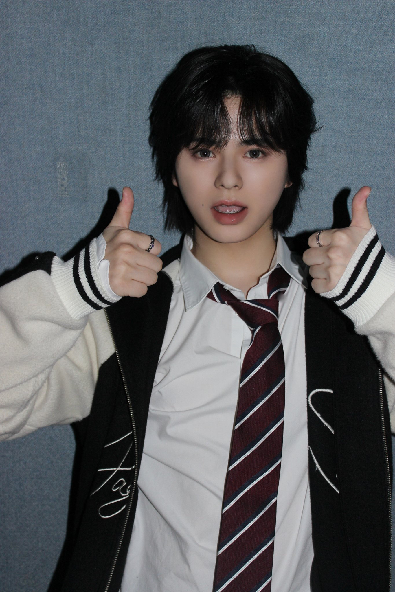 Behind-the-scenes cut of Matsuda Jin (INI)
