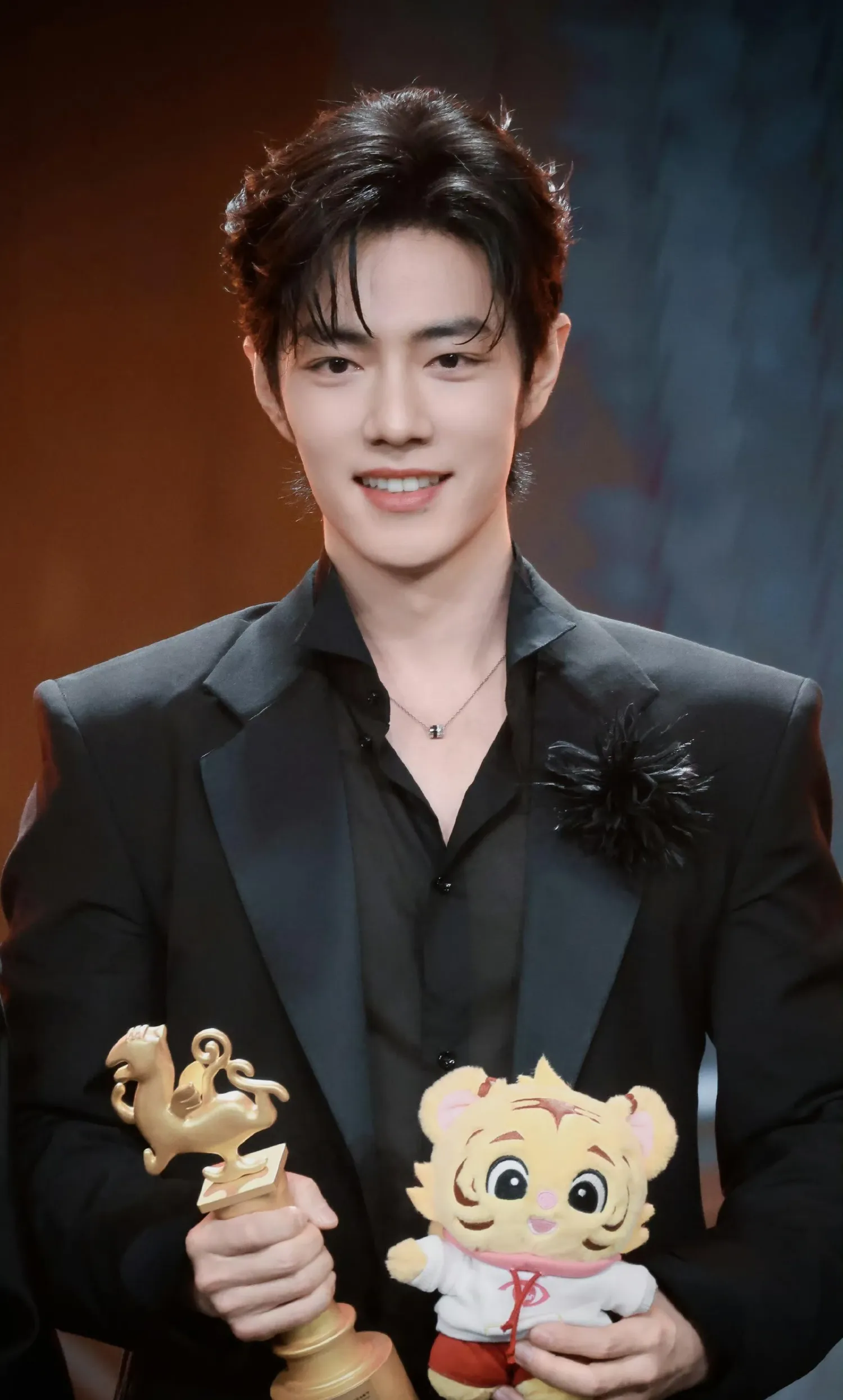 A moment captured by Xiao Zhan's fan