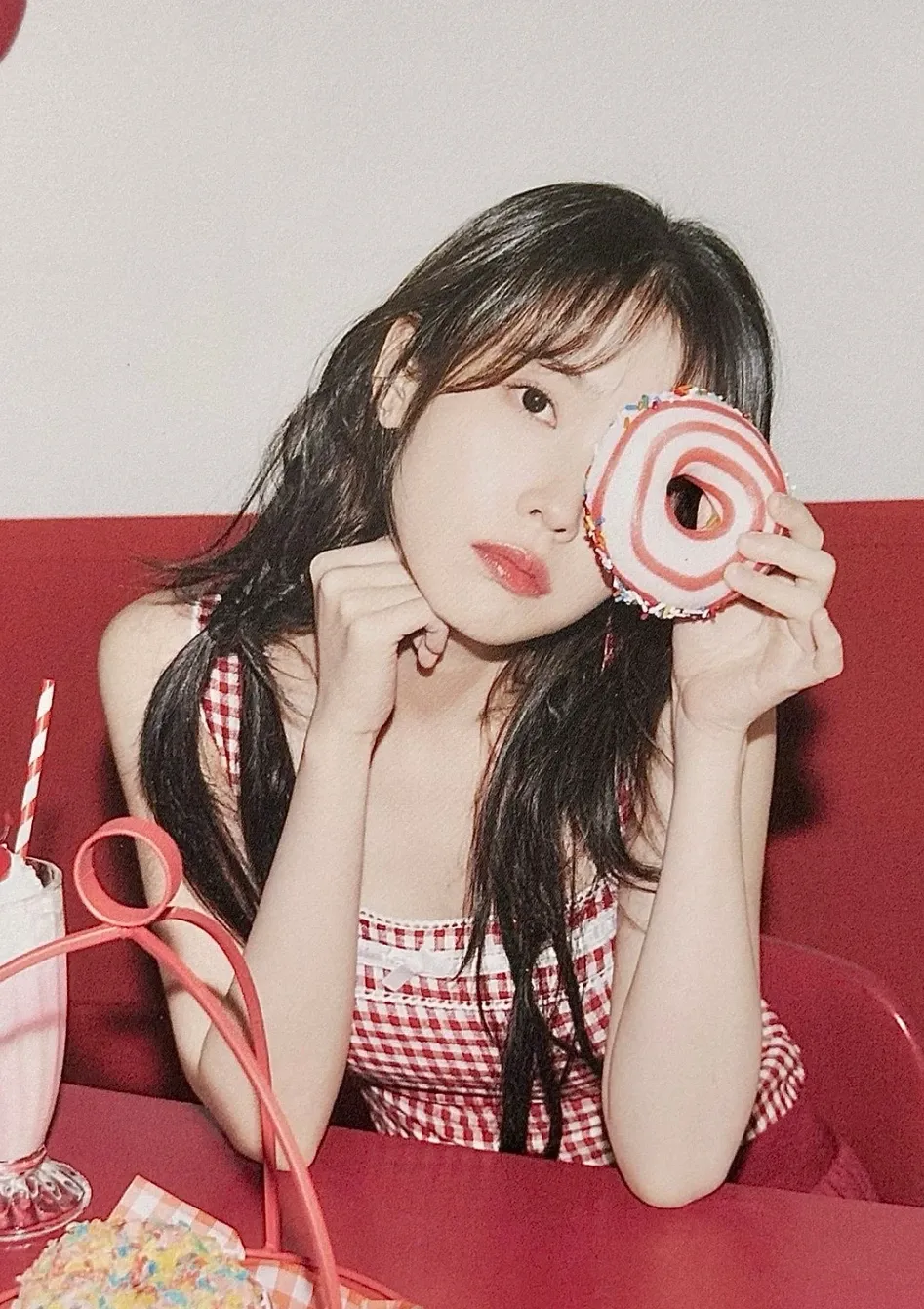 Momen yang diabadikan oleh penggemar IU