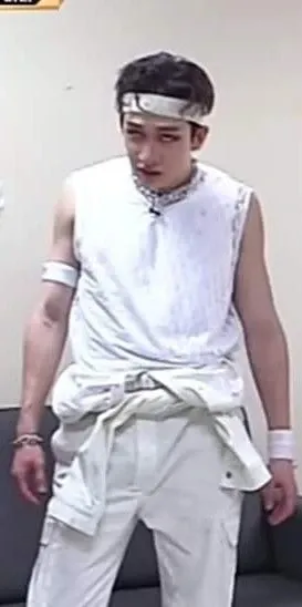 Recent activity shot of Bang Chan (Stray Kids)