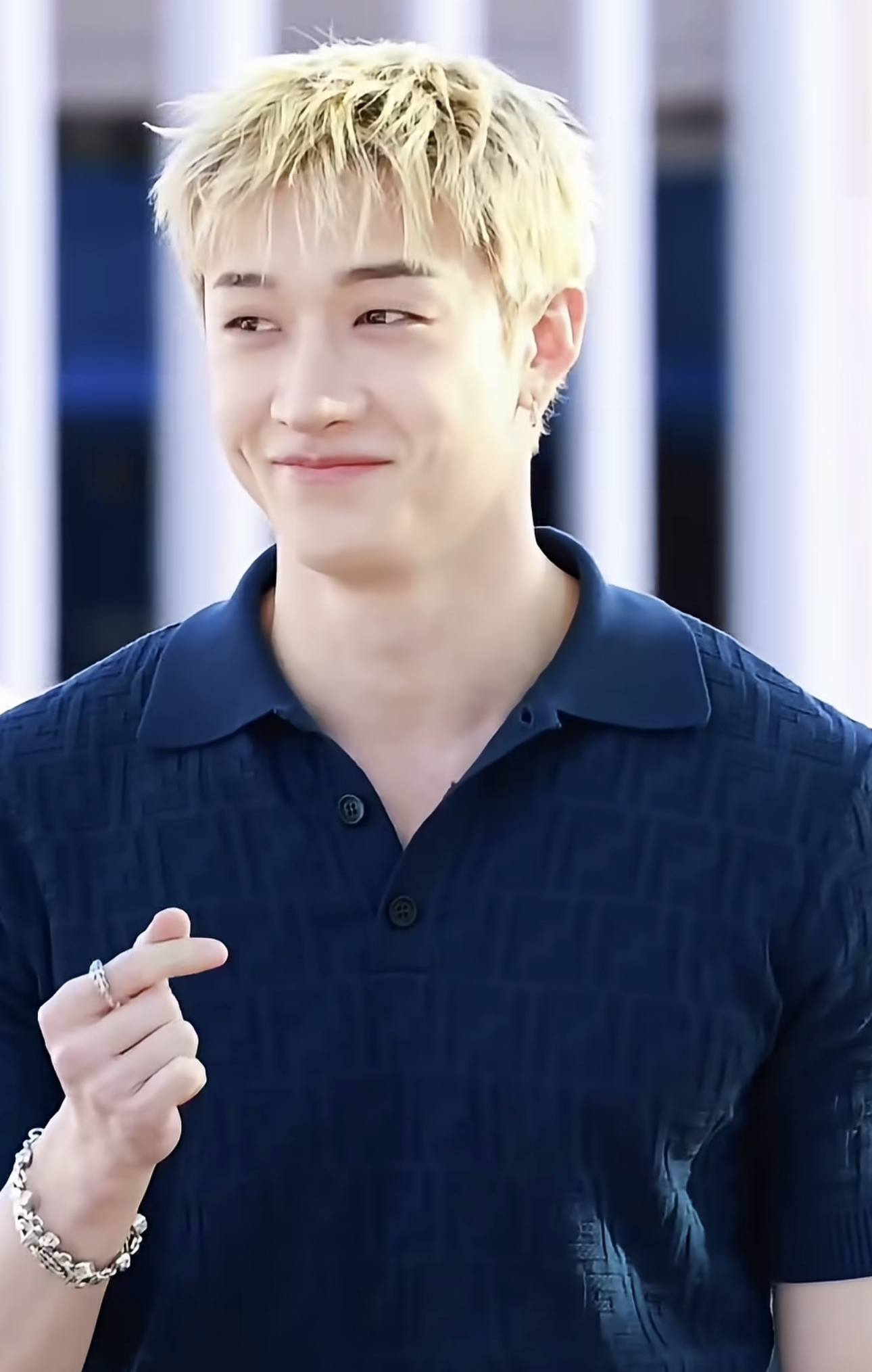 Recent activity shot of Bang Chan (Stray Kids)