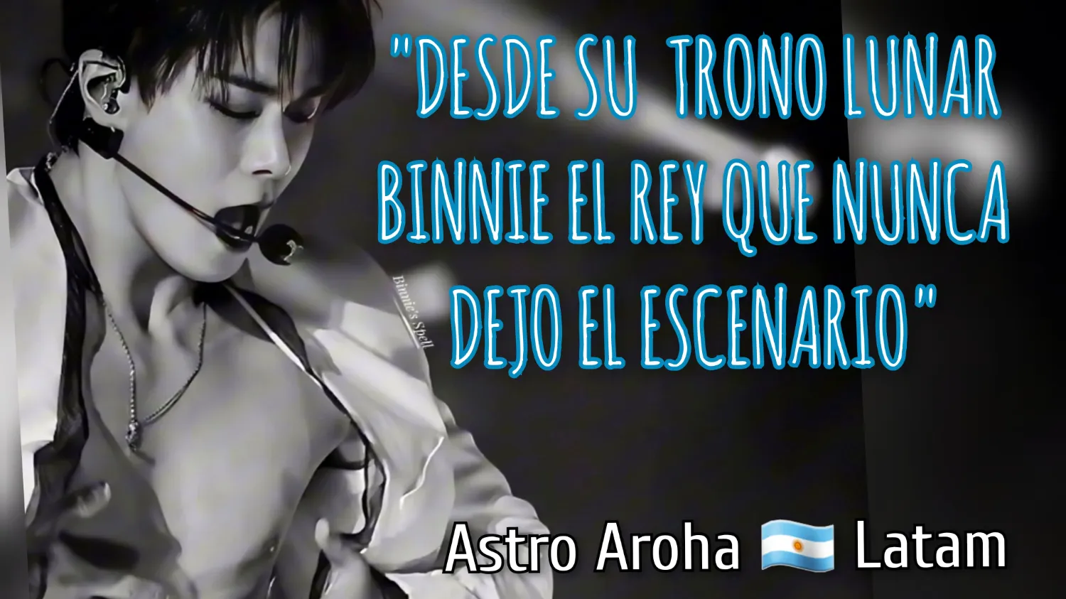 Behind-the-scenes cut of Moonbin (ASTRO)