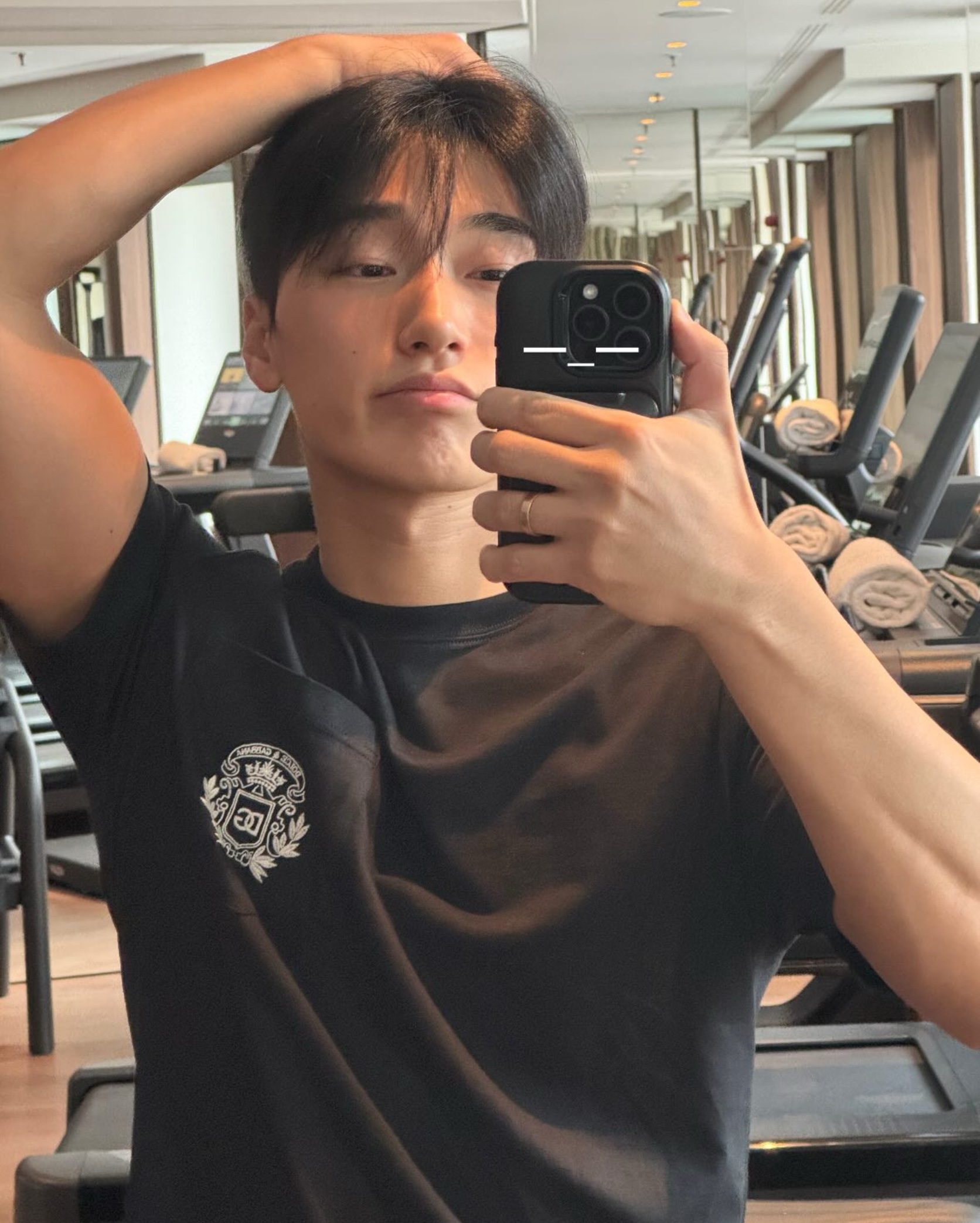 Recent activity shot of San (ATEEZ)