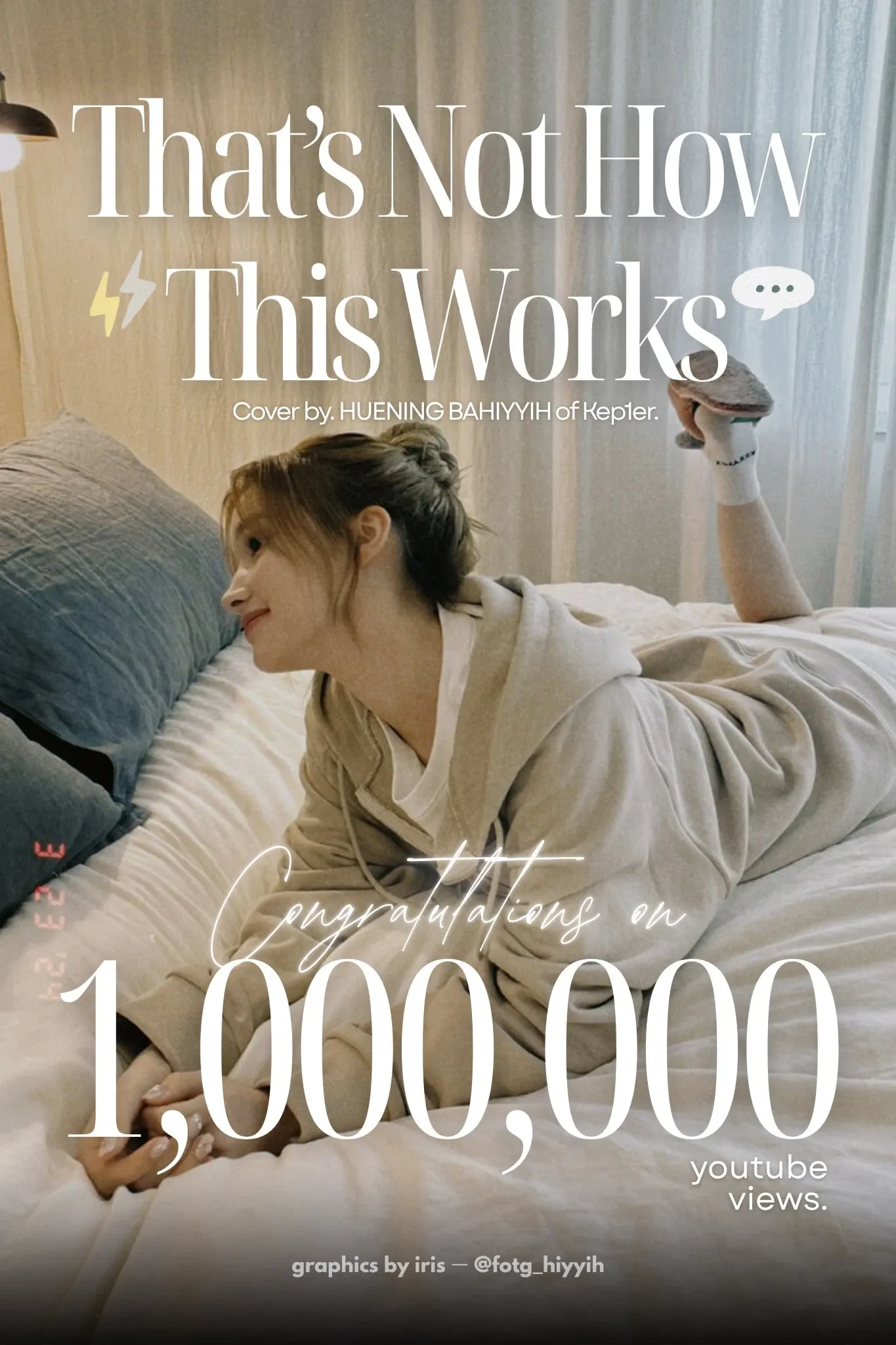 Behind-the-scenes cut of Huening Bahiyyih (Kep1er)