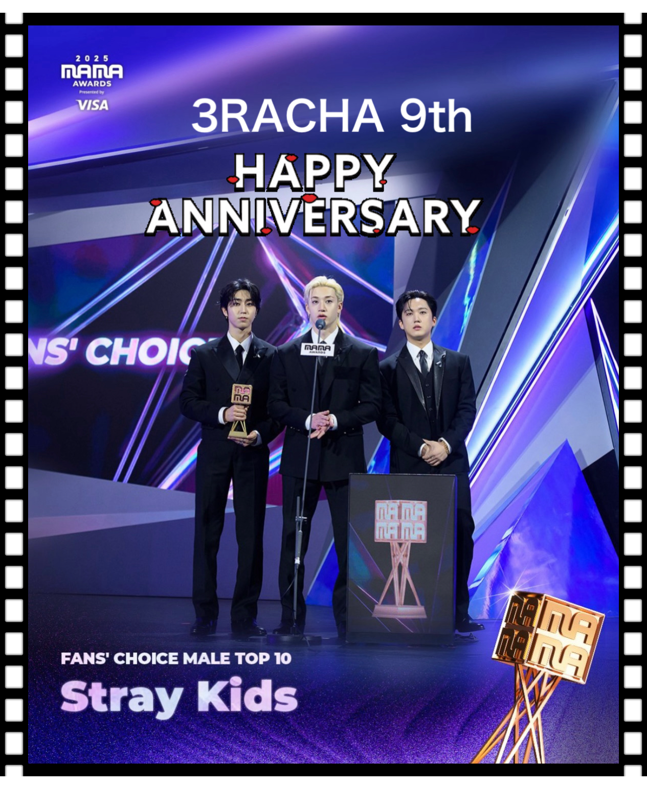 A moment captured by HAN (Stray Kids)'s fan