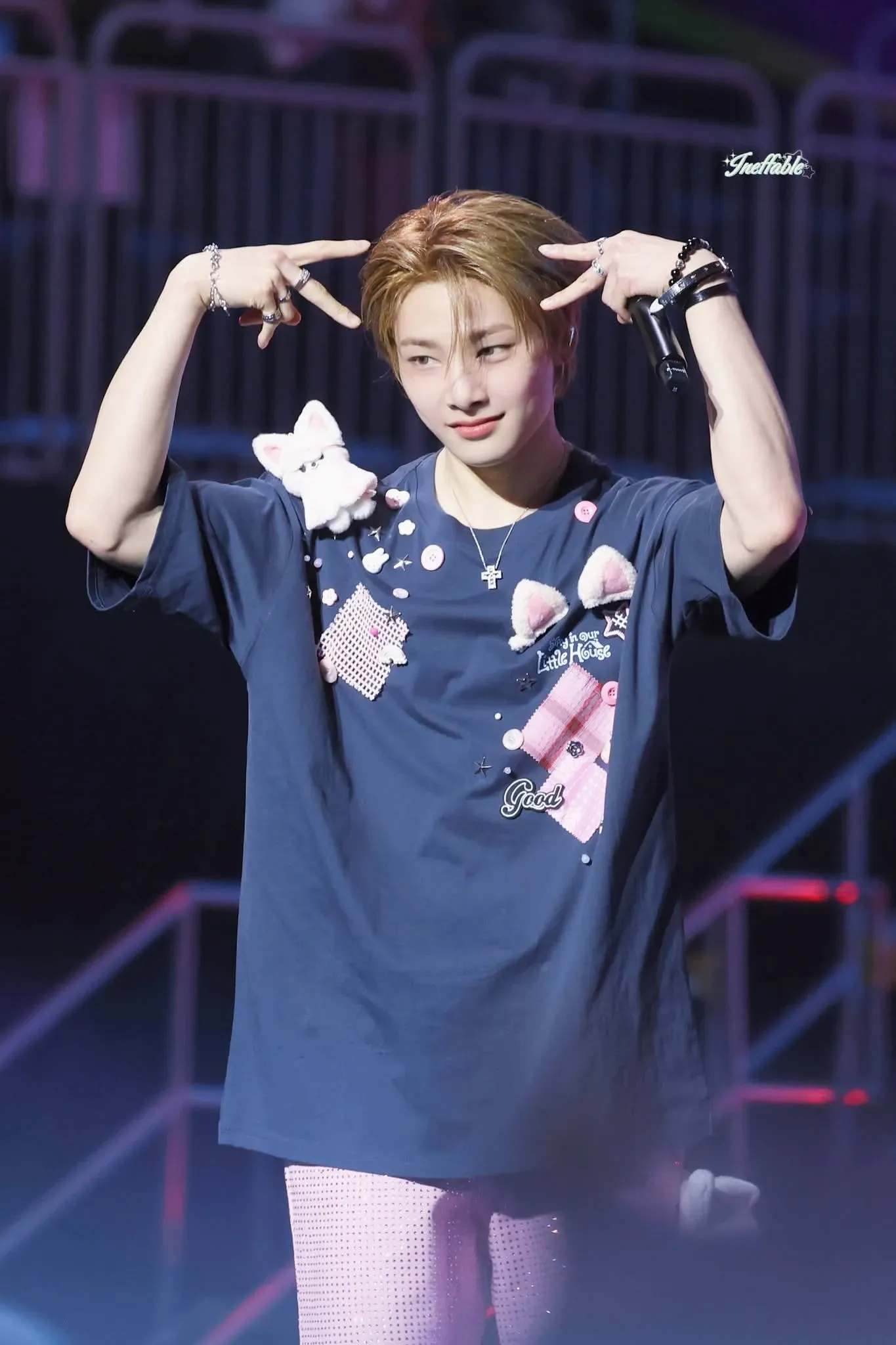 Recent activity shot of I.N (Stray Kids)