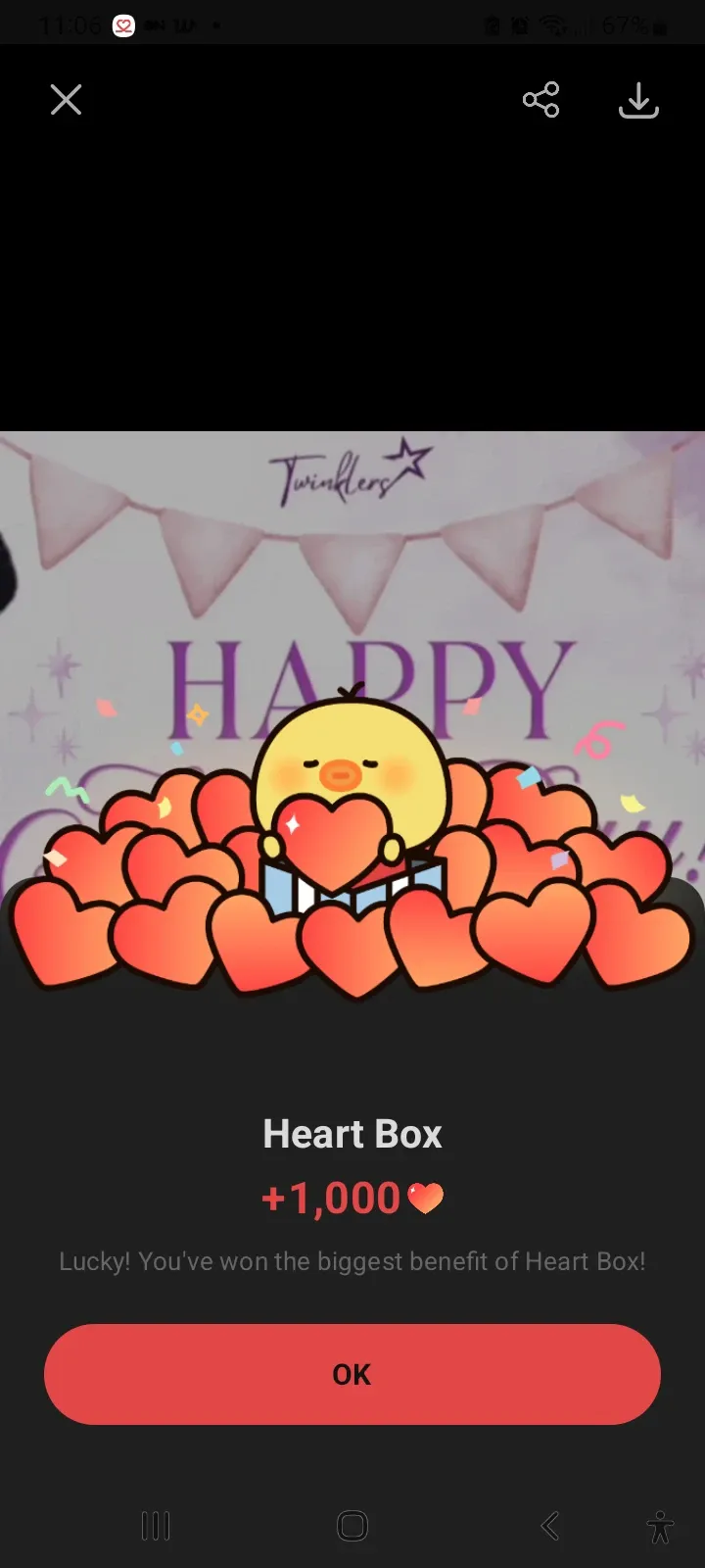 Explosive post in the Choeaedol community