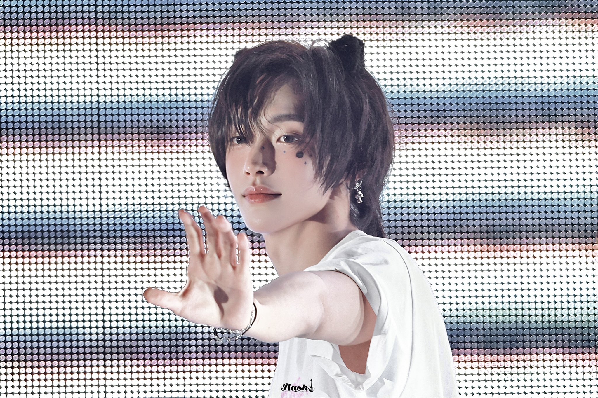 Momen yang diabadikan oleh penggemar Wonbin (RIIZE)