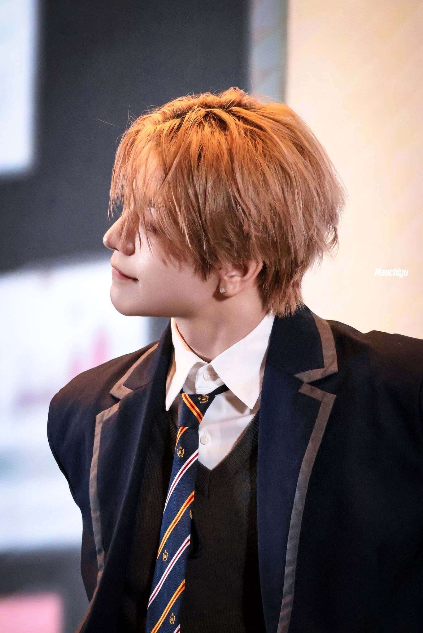 A moment captured by He Xinlong (ALPHA DRIVE ONE)'s fan