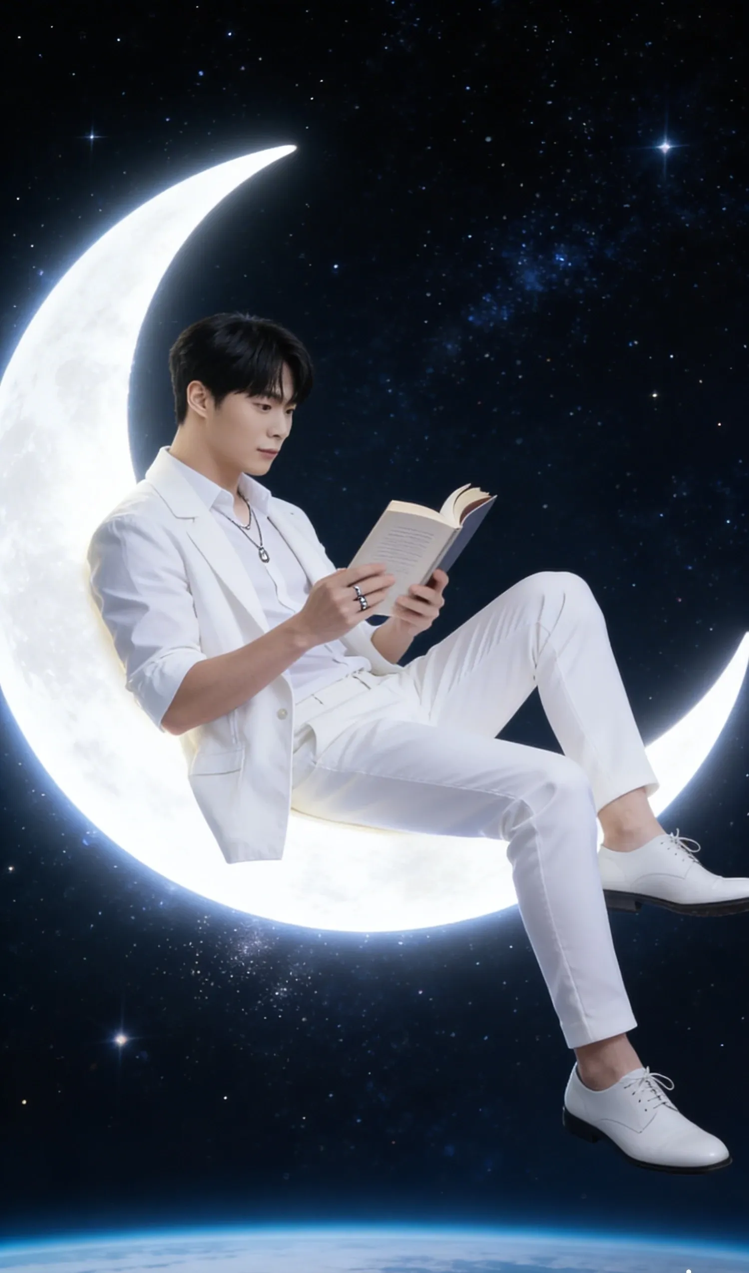 A heartfelt wallpaper shared by Moonbin (ASTRO)'s fans