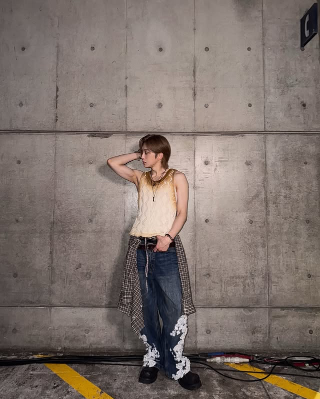 A moment captured by Fuma (&TEAM)'s fan