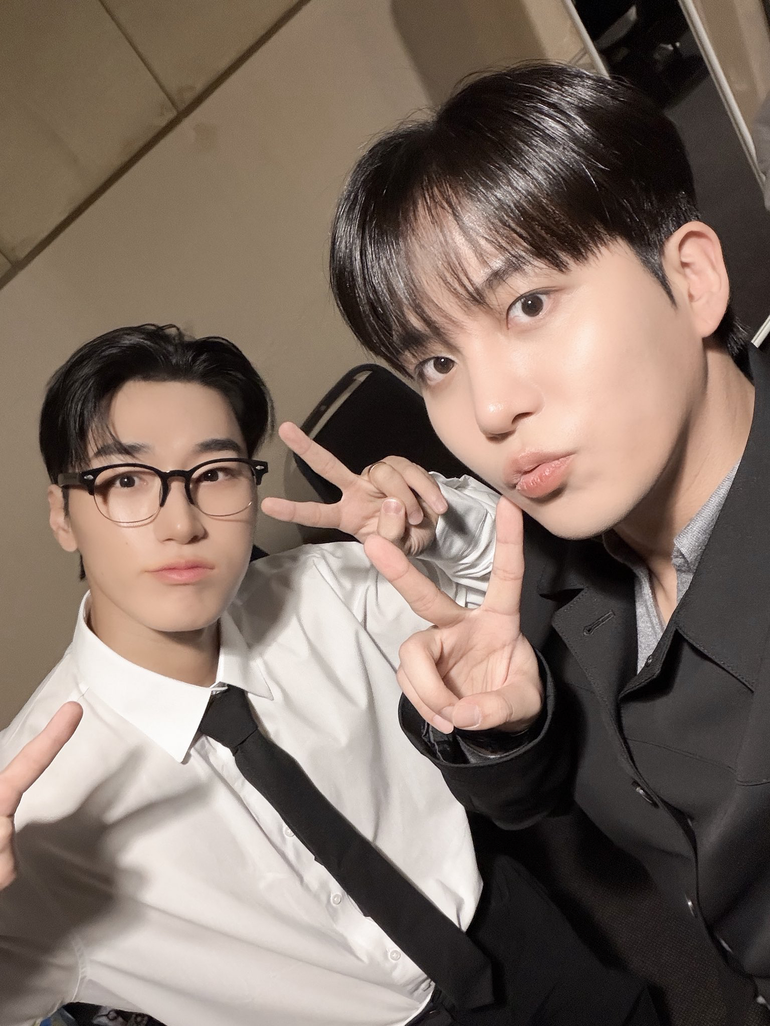 Behind-the-scenes cut of San (ATEEZ)