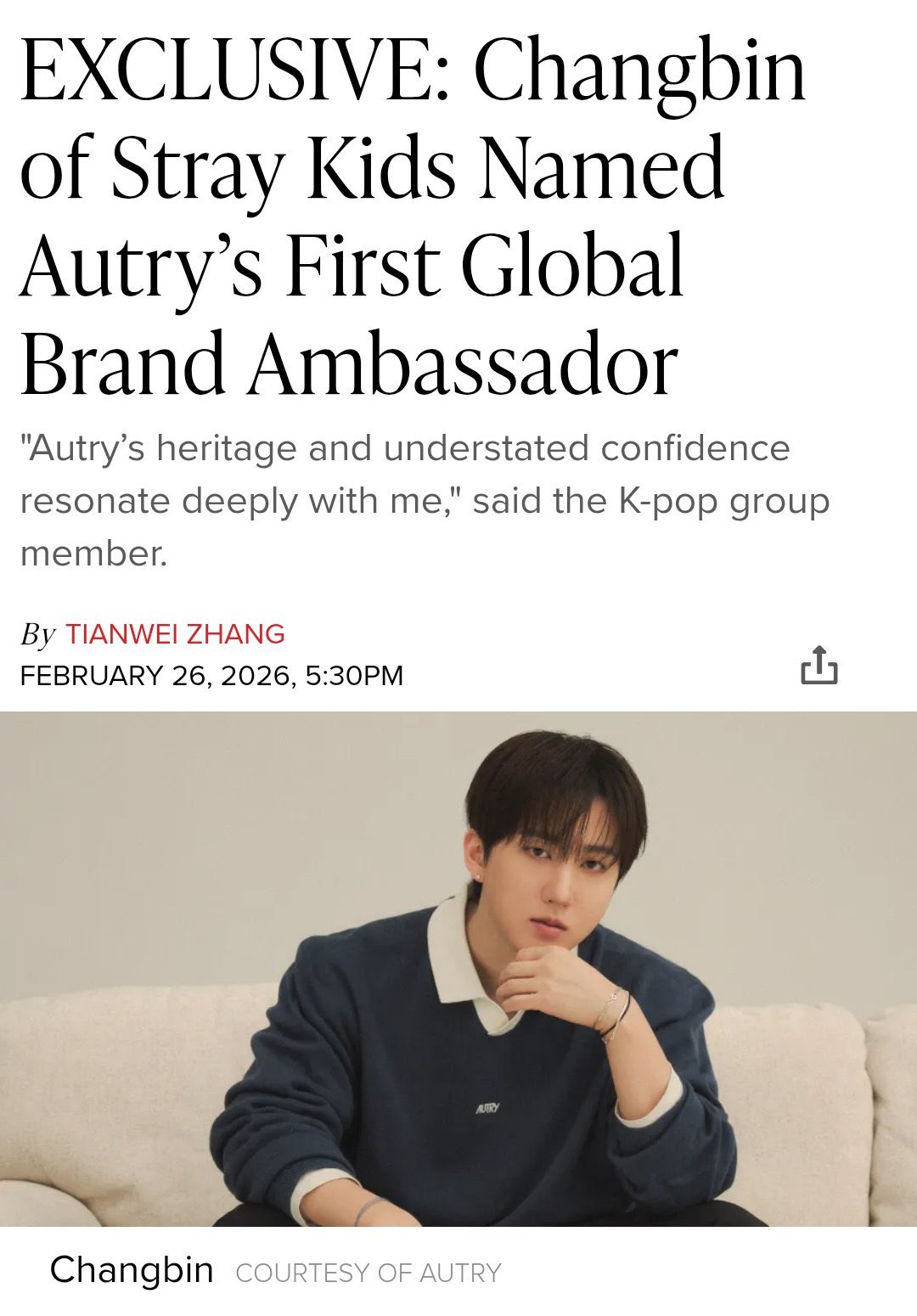 チャンビン (Stray Kids)ファンが撮った瞬間