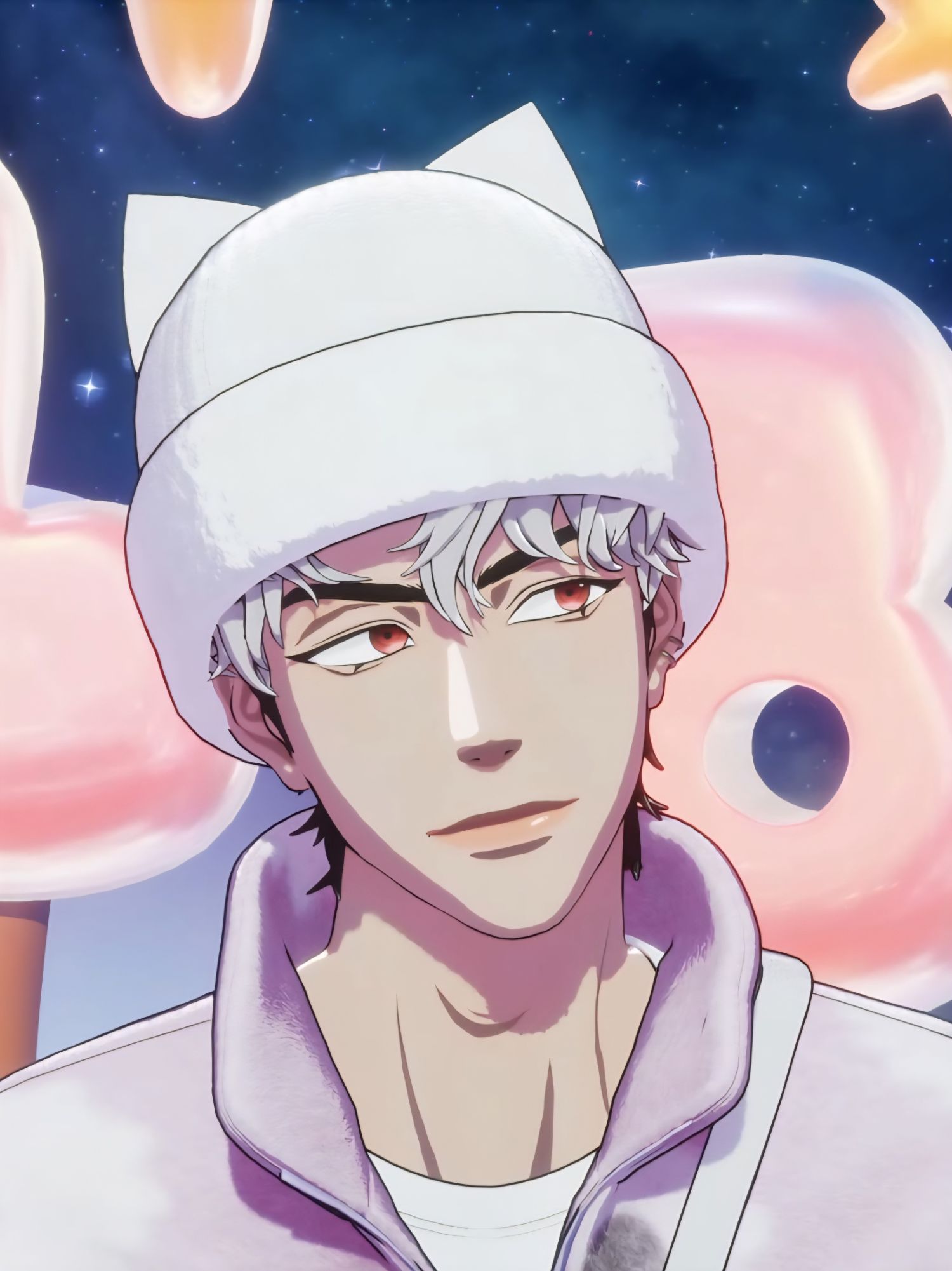 Recent activity shot of Eunho (PLAVE)