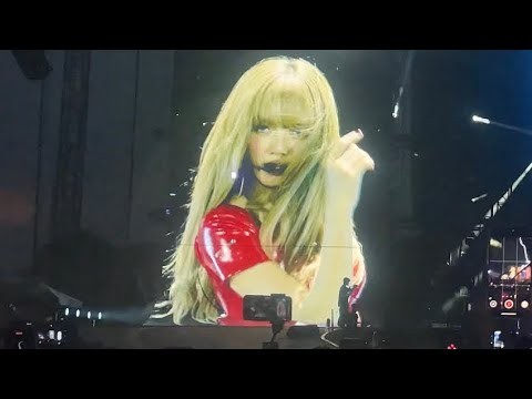 A moment captured by Lisa (BLACKPINK)'s fan