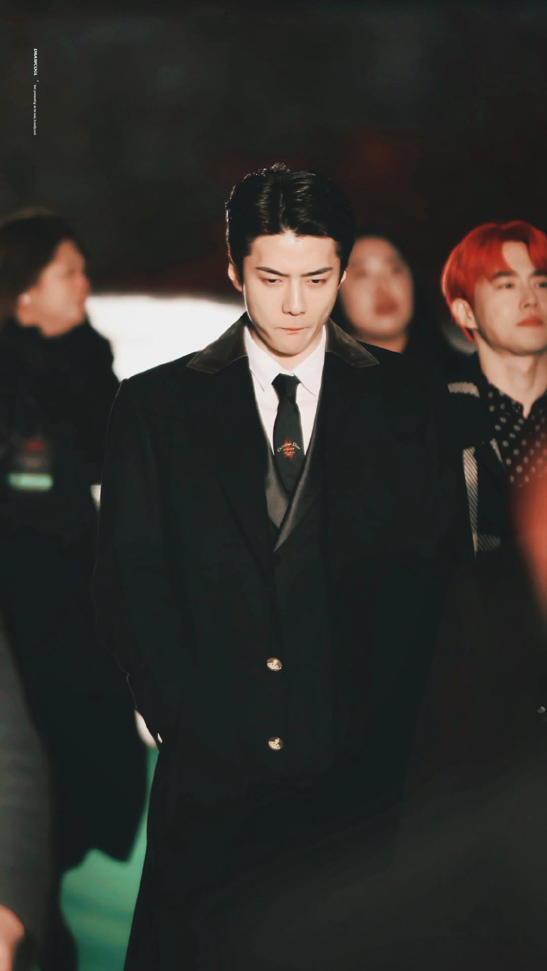 세훈 (EXO)의 비하인드 컷