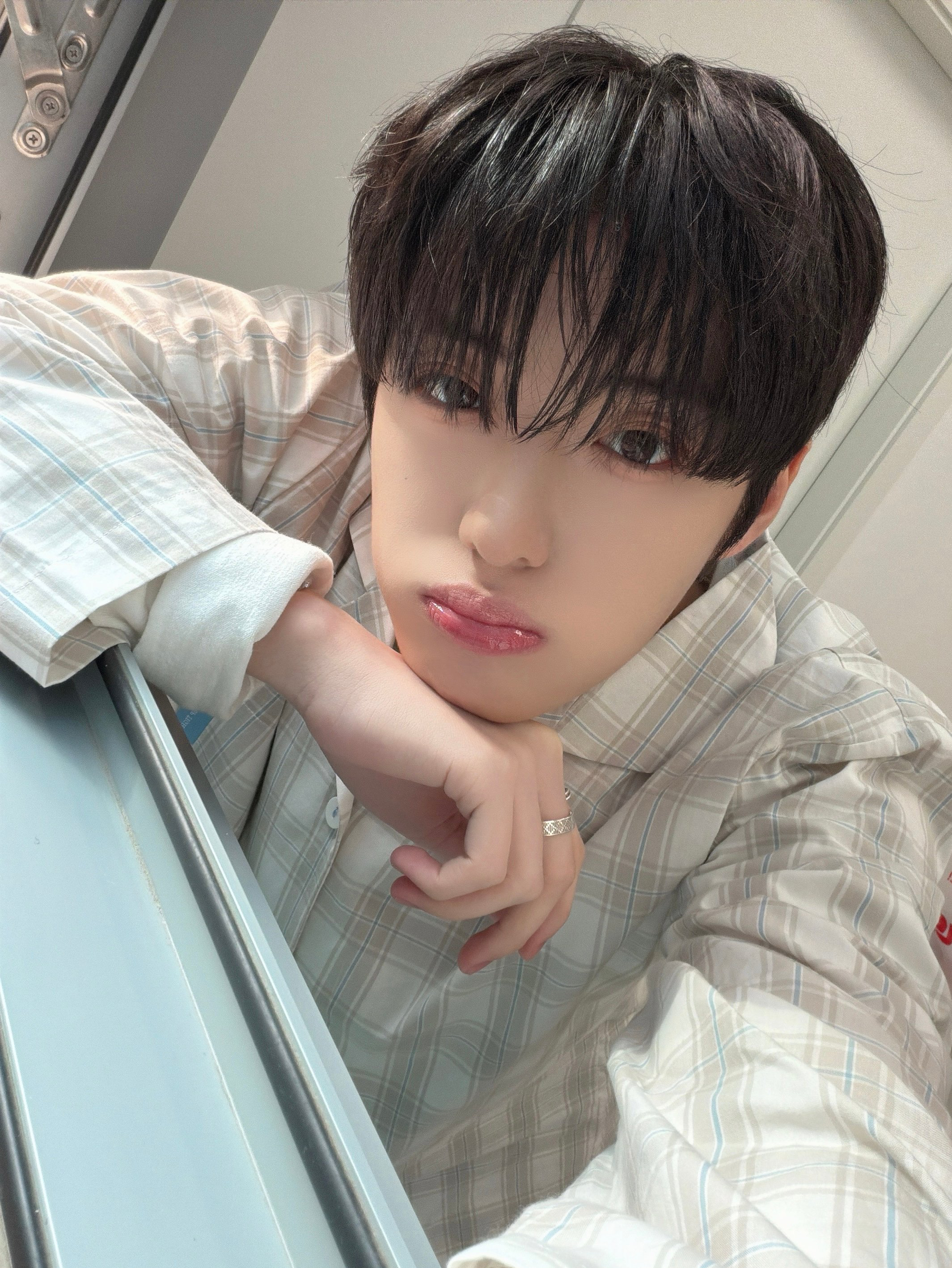 Recent activity shot of Chung Sanghyeon (ALPHA DRIVE ONE)