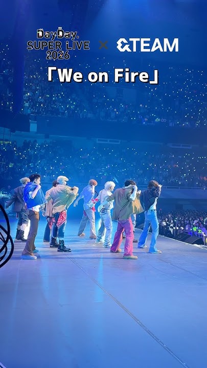 A moment captured by Fuma (&TEAM)'s fan