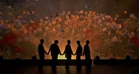 Momen yang diabadikan oleh penggemar TOMORROW X TOGETHER