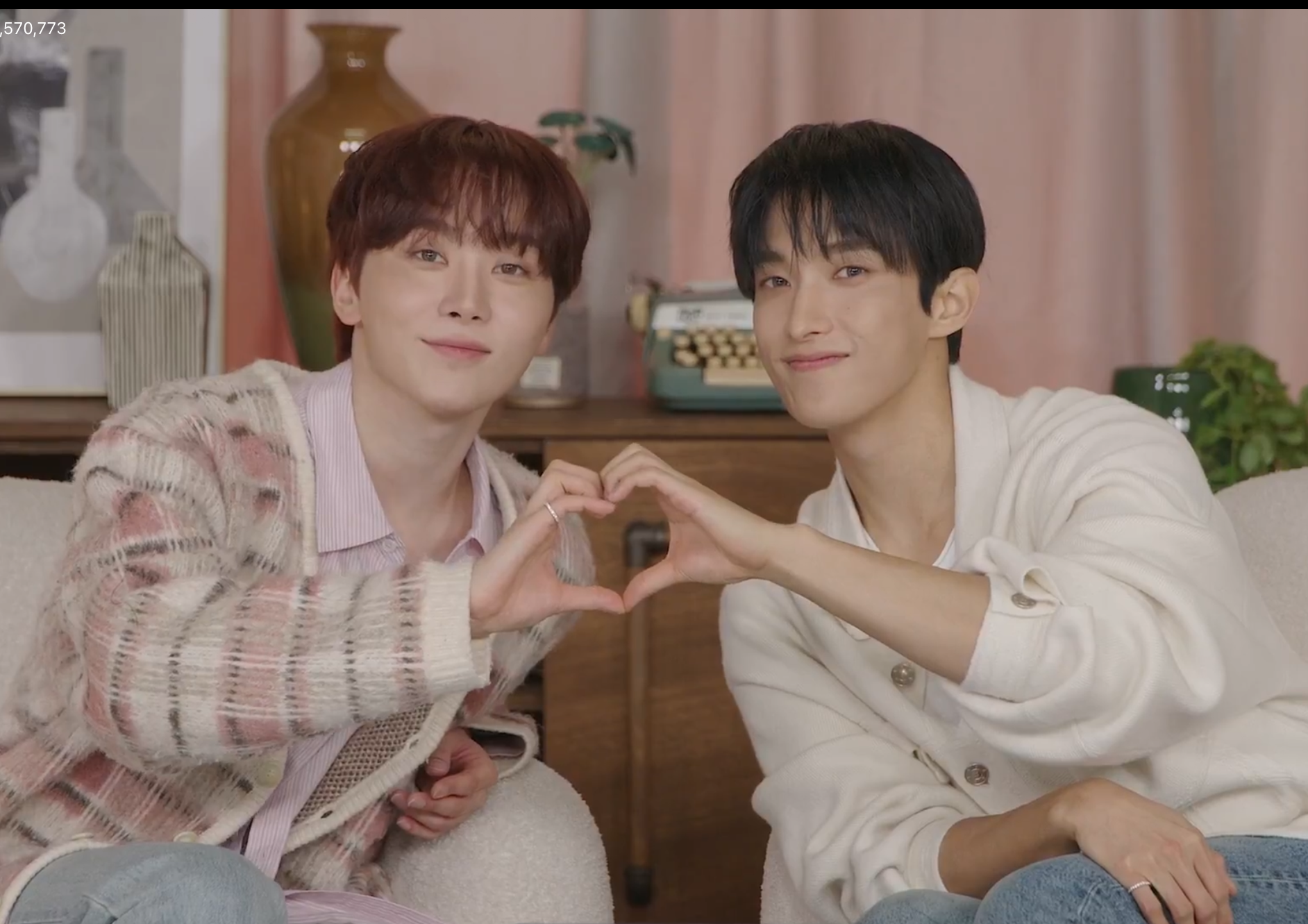 A moment captured by SEVENTEEN's fan