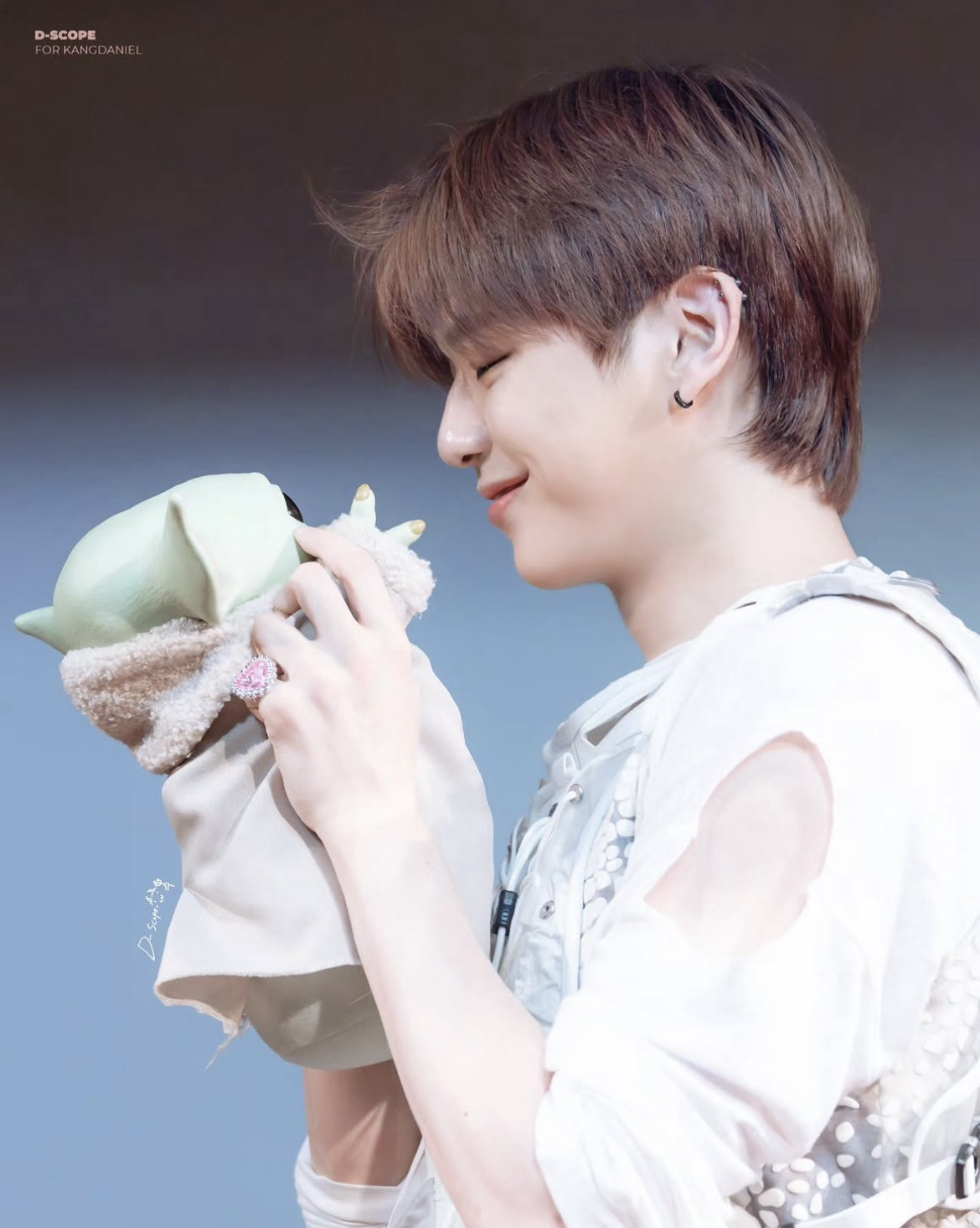 Momen yang diabadikan oleh penggemar Kang Daniel