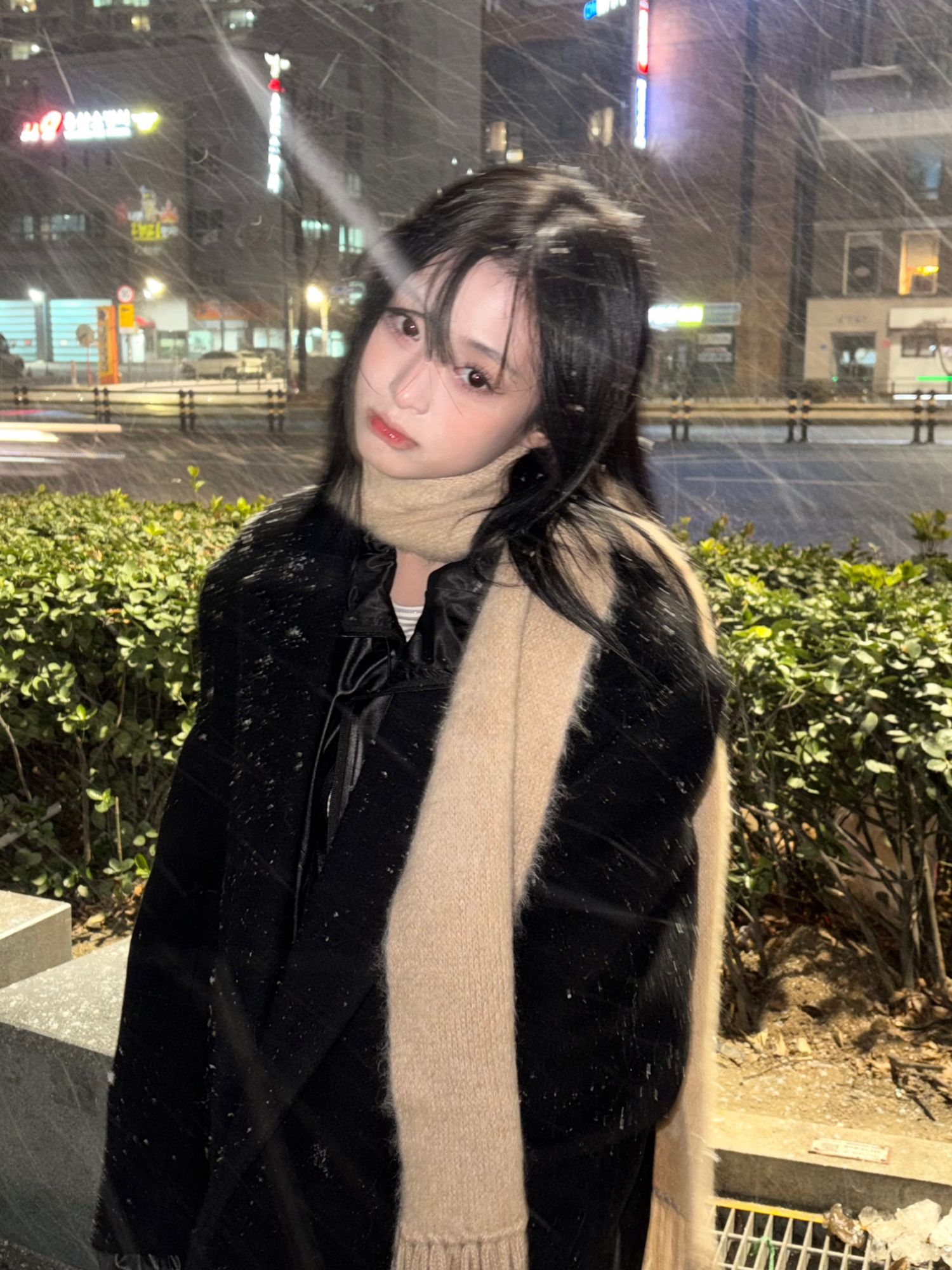 A moment captured by Ahyeon (BABYMONSTER)'s fan