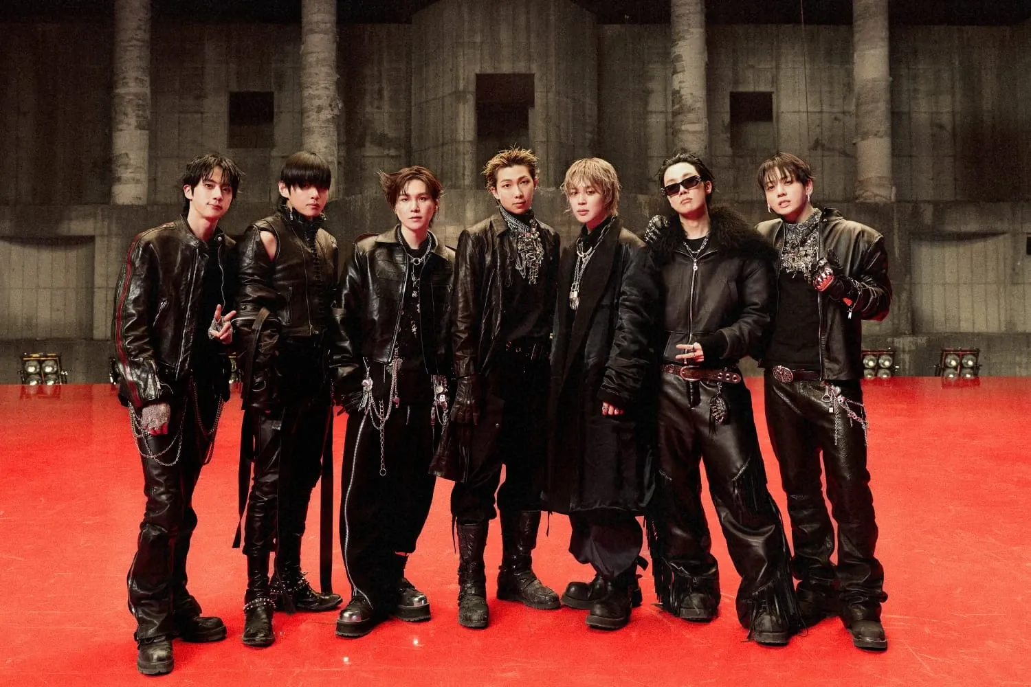 防彈少年團粉絲拍下的瞬間