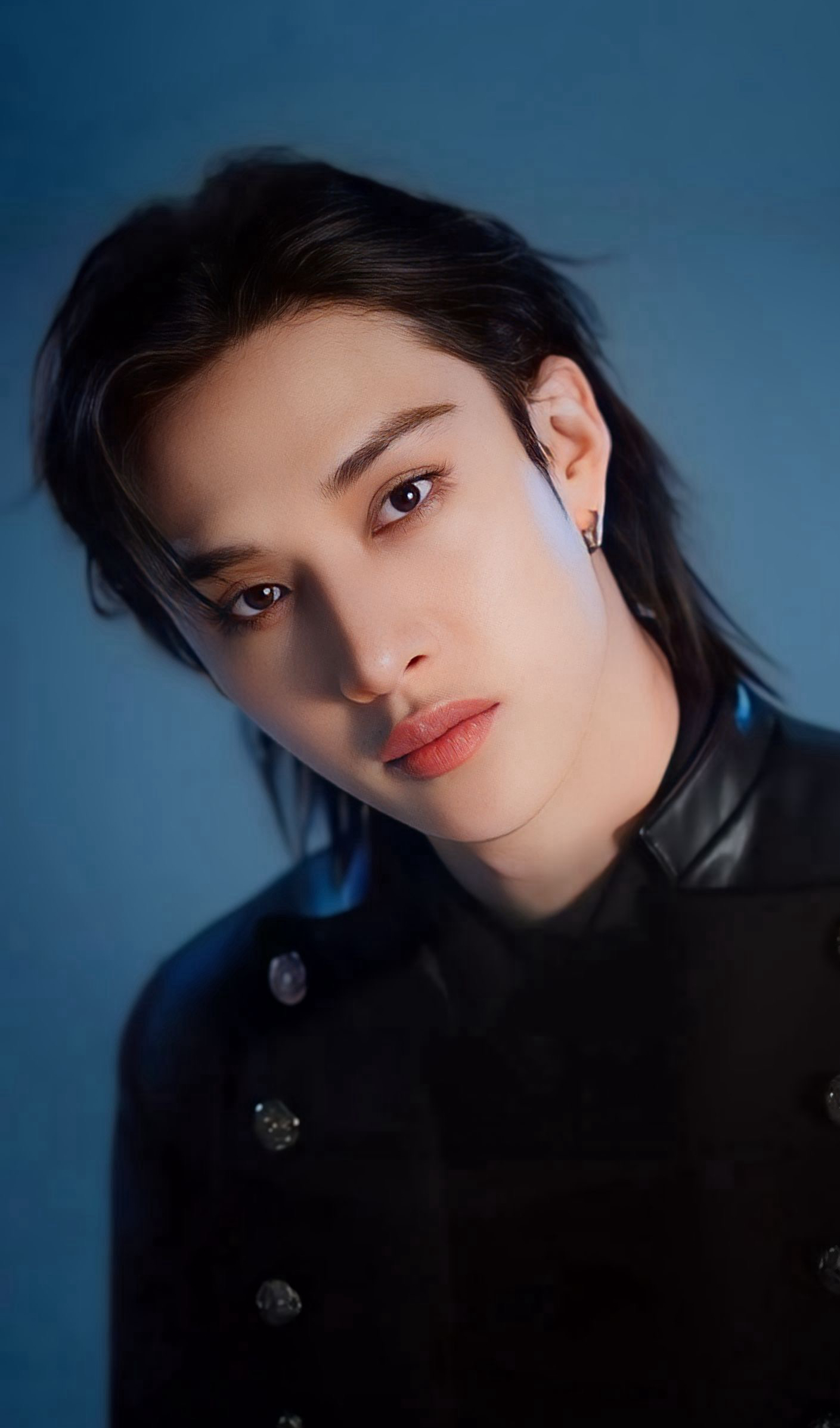 A heartfelt wallpaper shared by Bang Chan (Stray Kids)'s fans