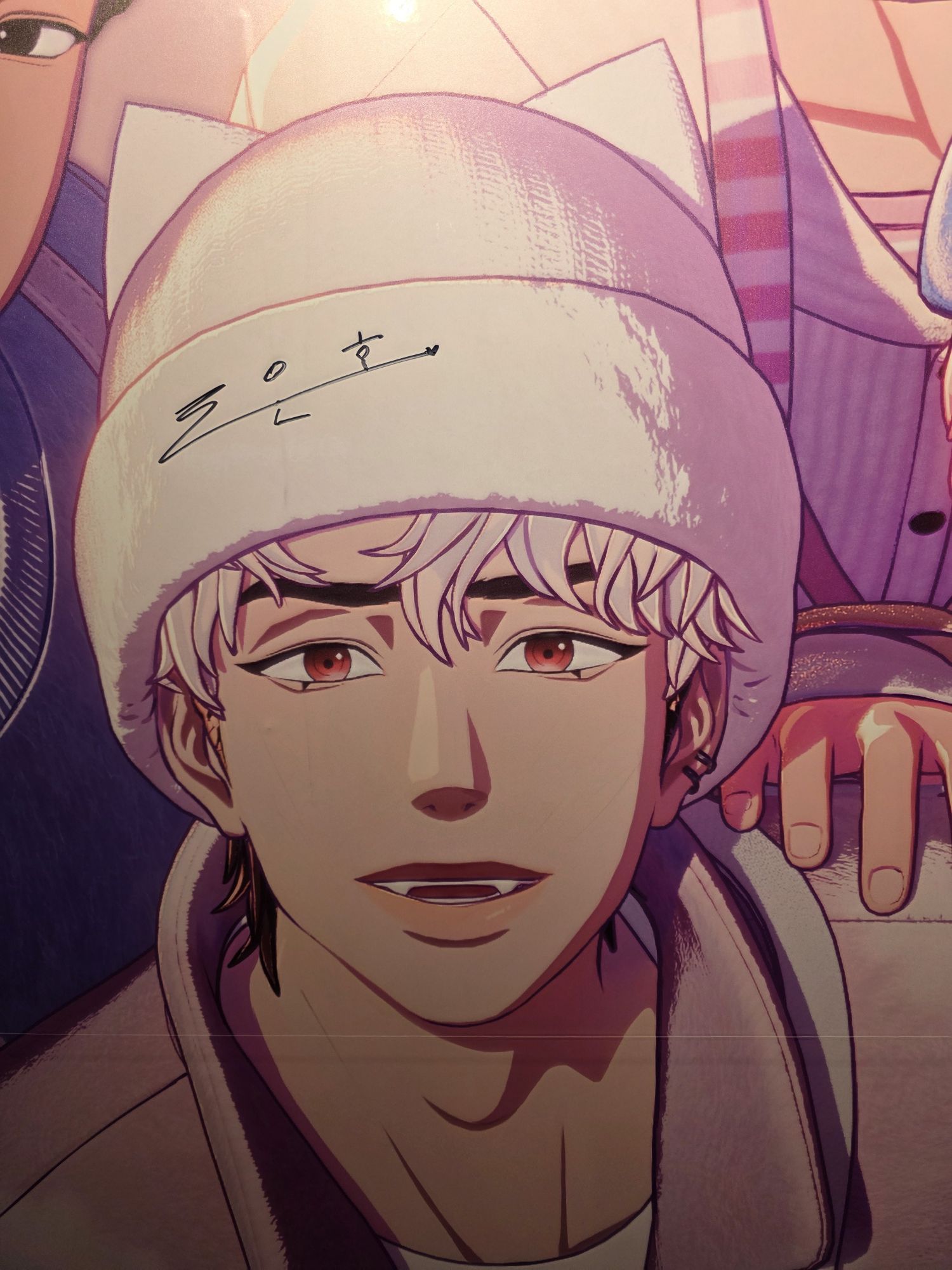 A moment captured by Eunho (PLAVE)'s fan