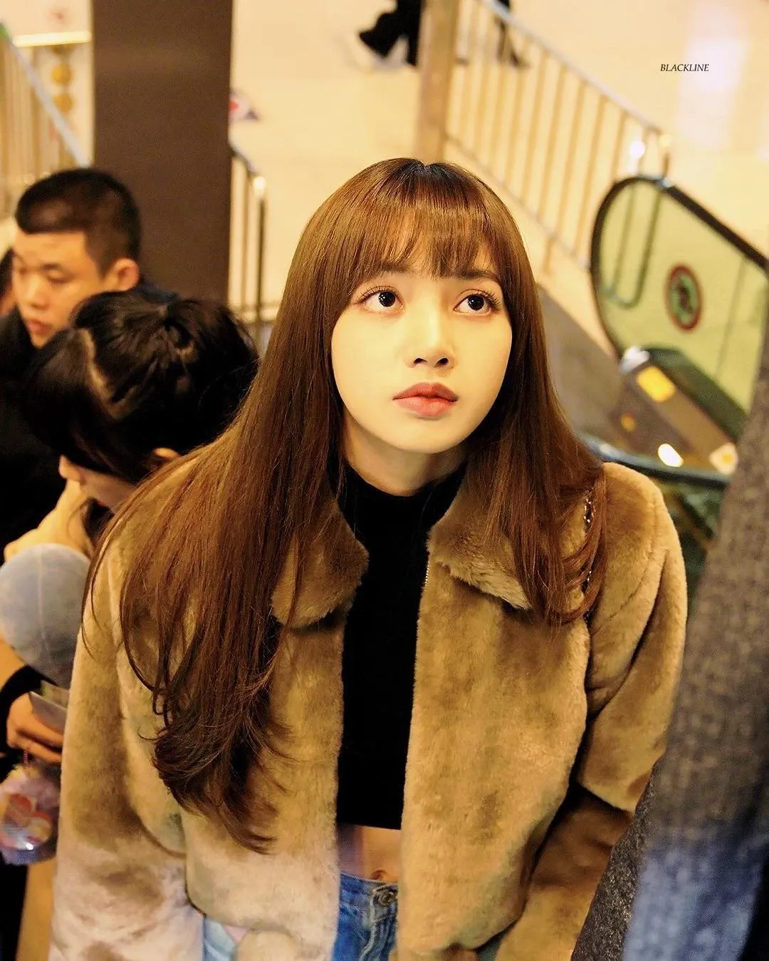 Momen yang diabadikan oleh penggemar Lisa (BLACKPINK)