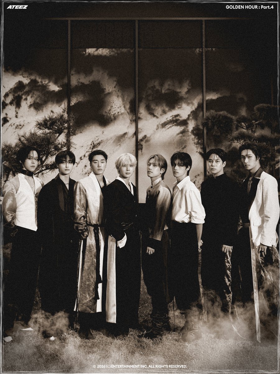 Recent activity shot of ATEEZ