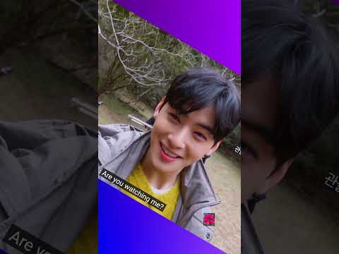 A moment captured by Eunwoo (ASTRO)'s fan