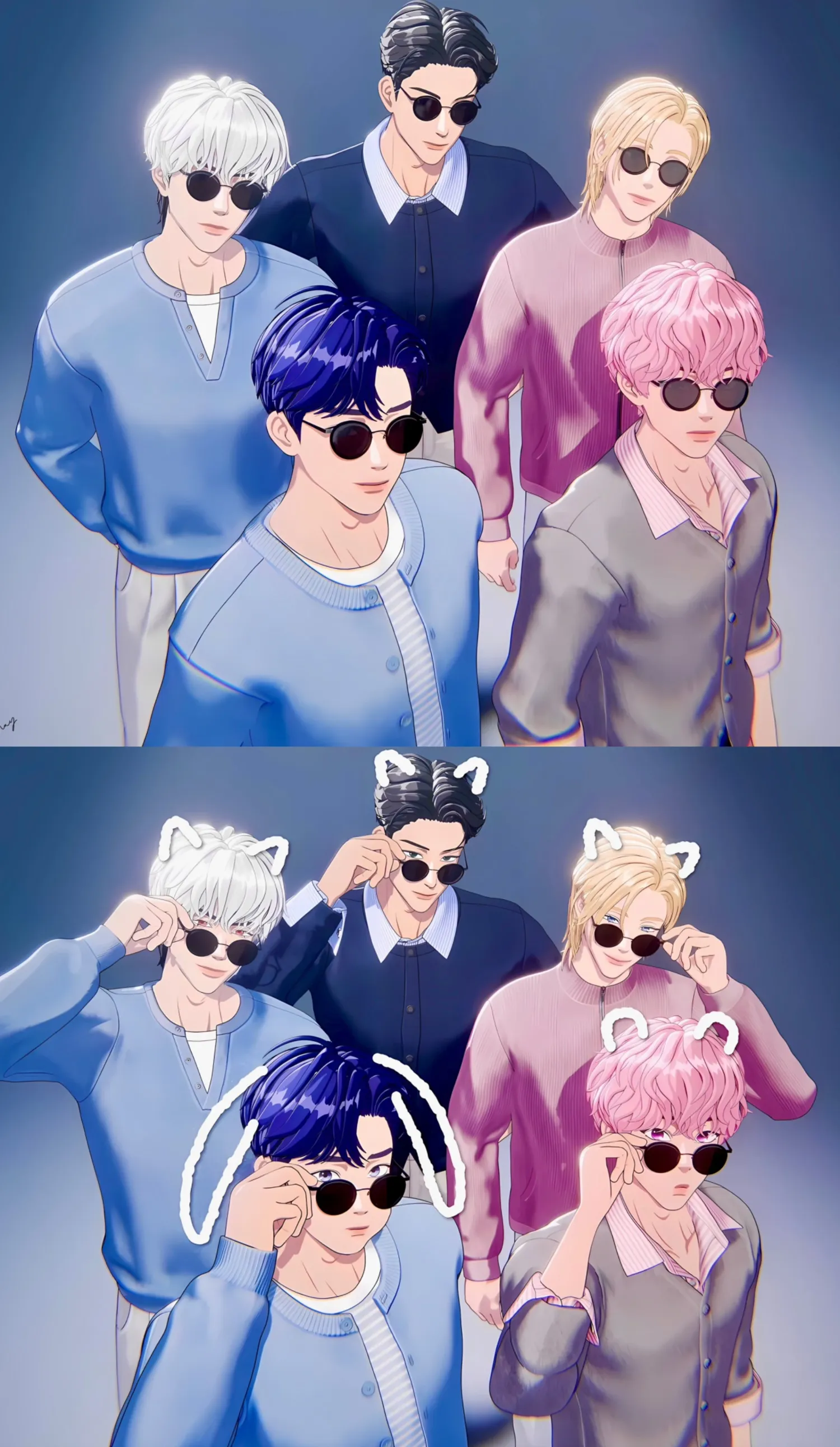 Fandom-recommended wallpaper image of PLAVE