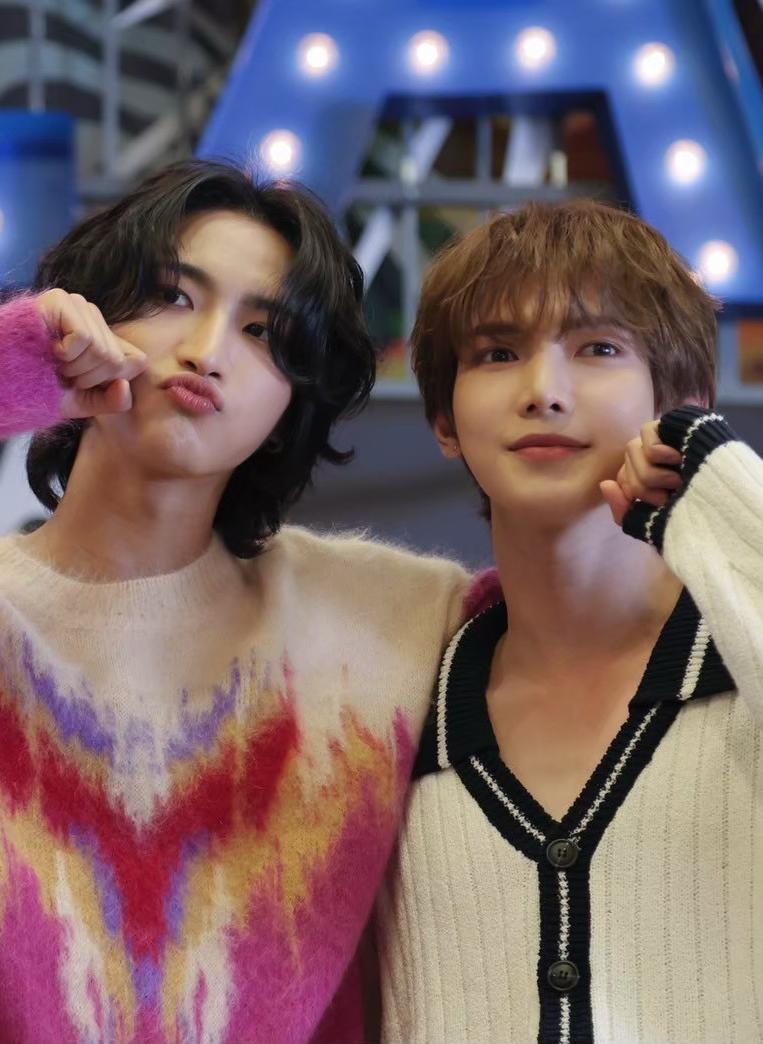 Recent activity shot of Seonghwa (ATEEZ)