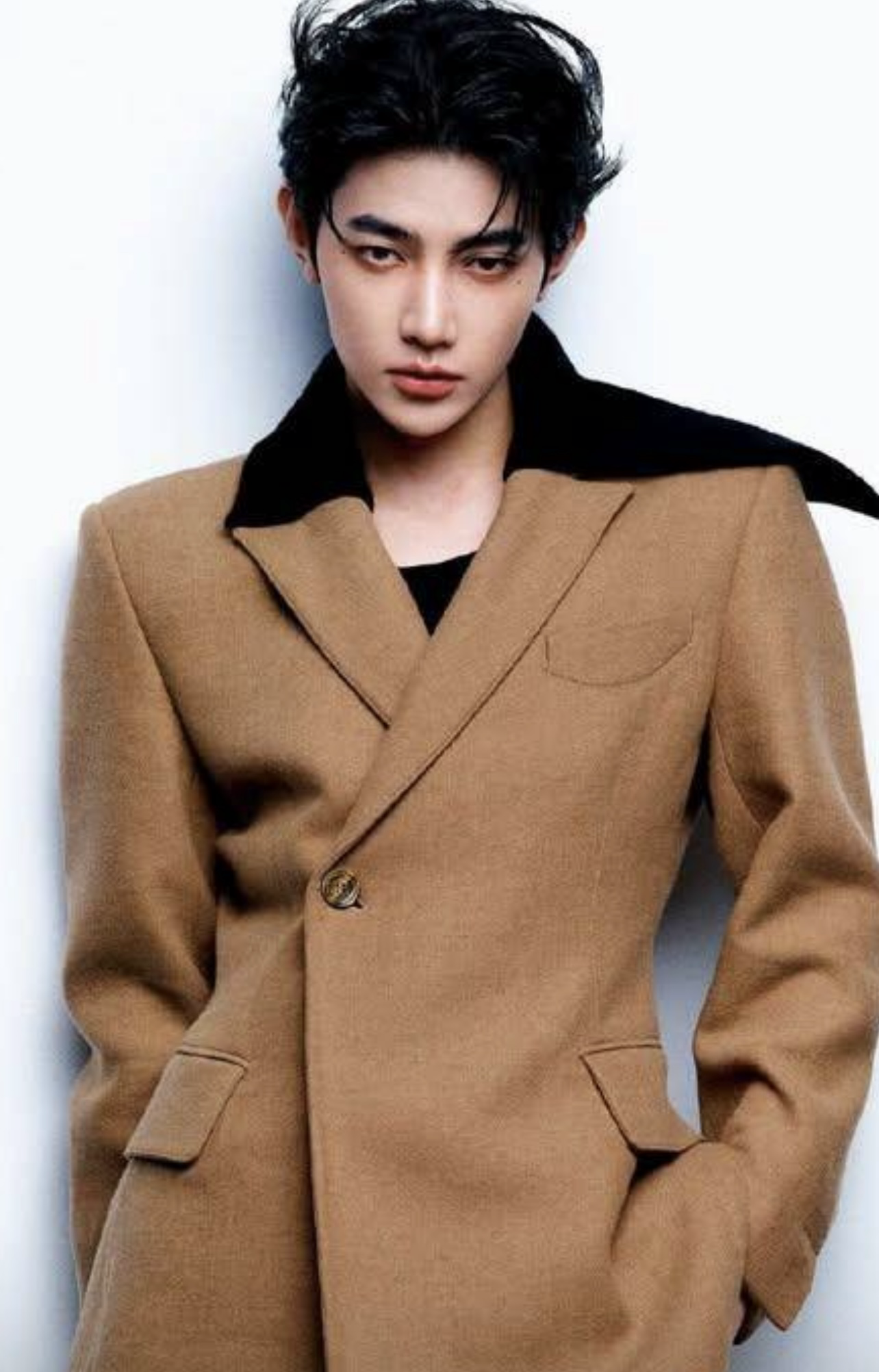 A moment captured by Zhang Hao's fan